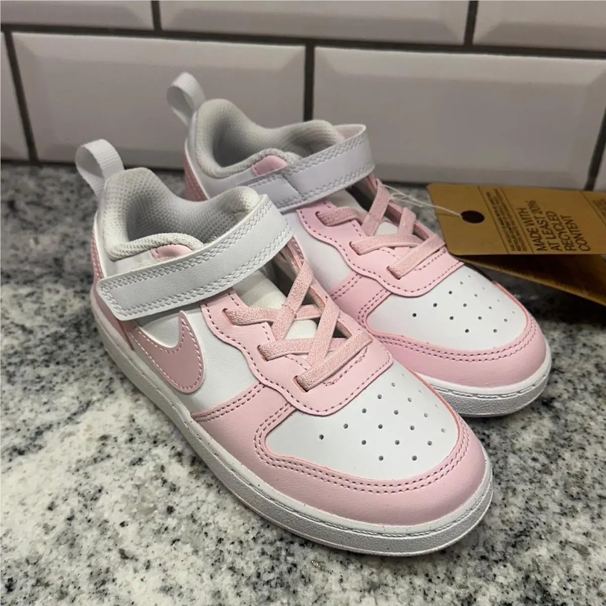 Nike shoes - Nike Court Borough Low Recraft - Pink 0
