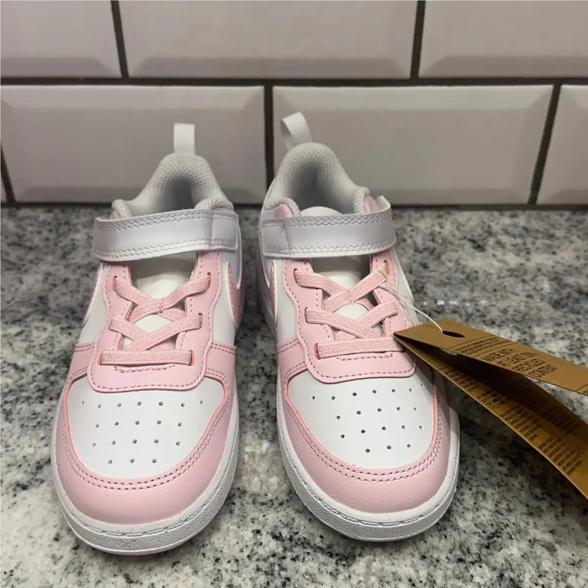 Nike shoes - Nike Court Borough Low Recraft - Pink 1