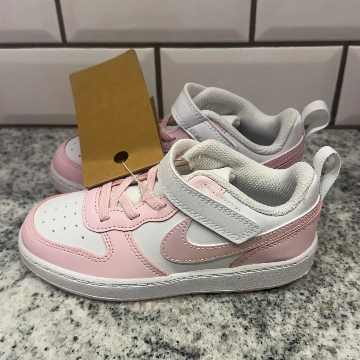 Nike shoes - Nike Court Borough Low Recraft - Pink 2