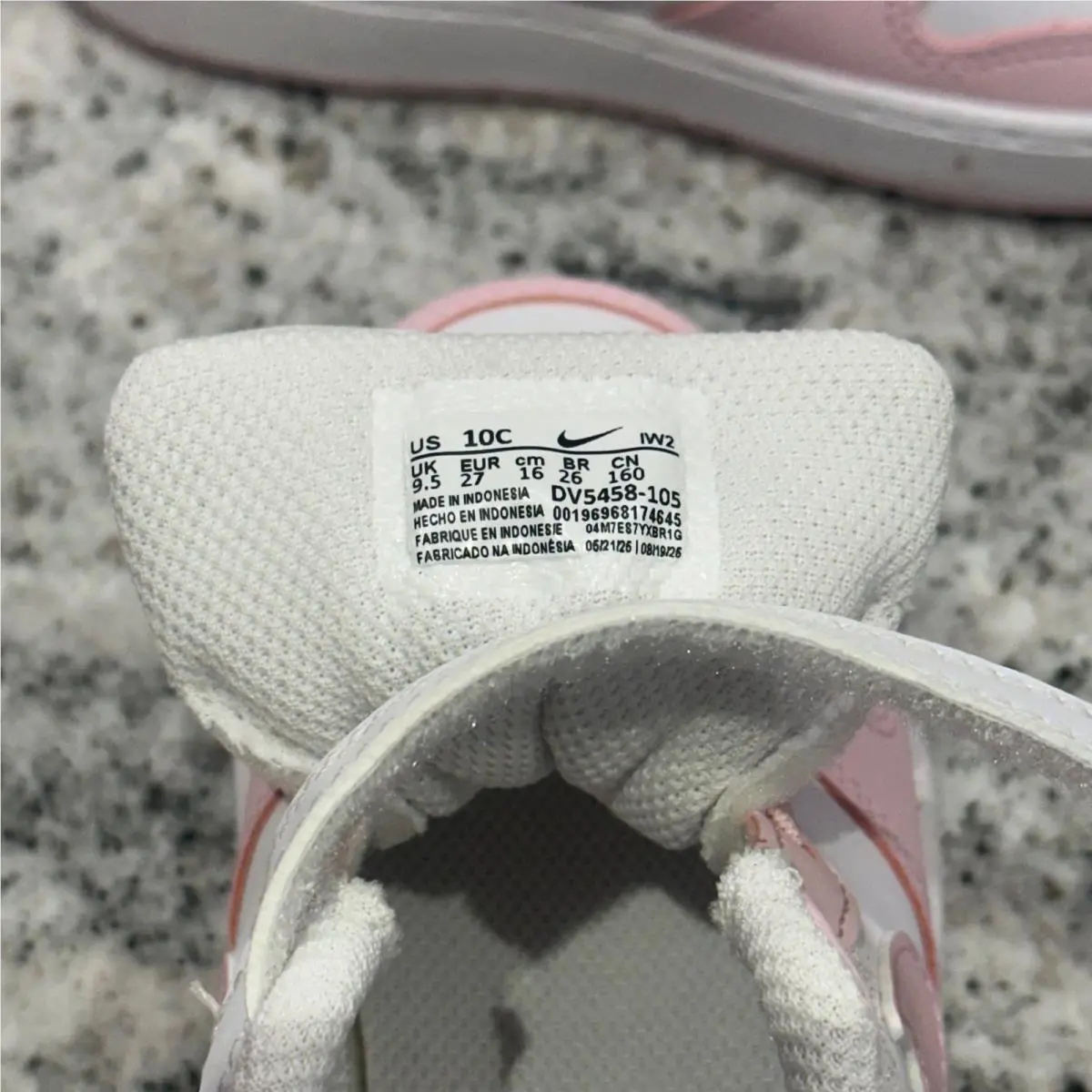 Nike shoes - Nike Court Borough Low Recraft - Pink 5