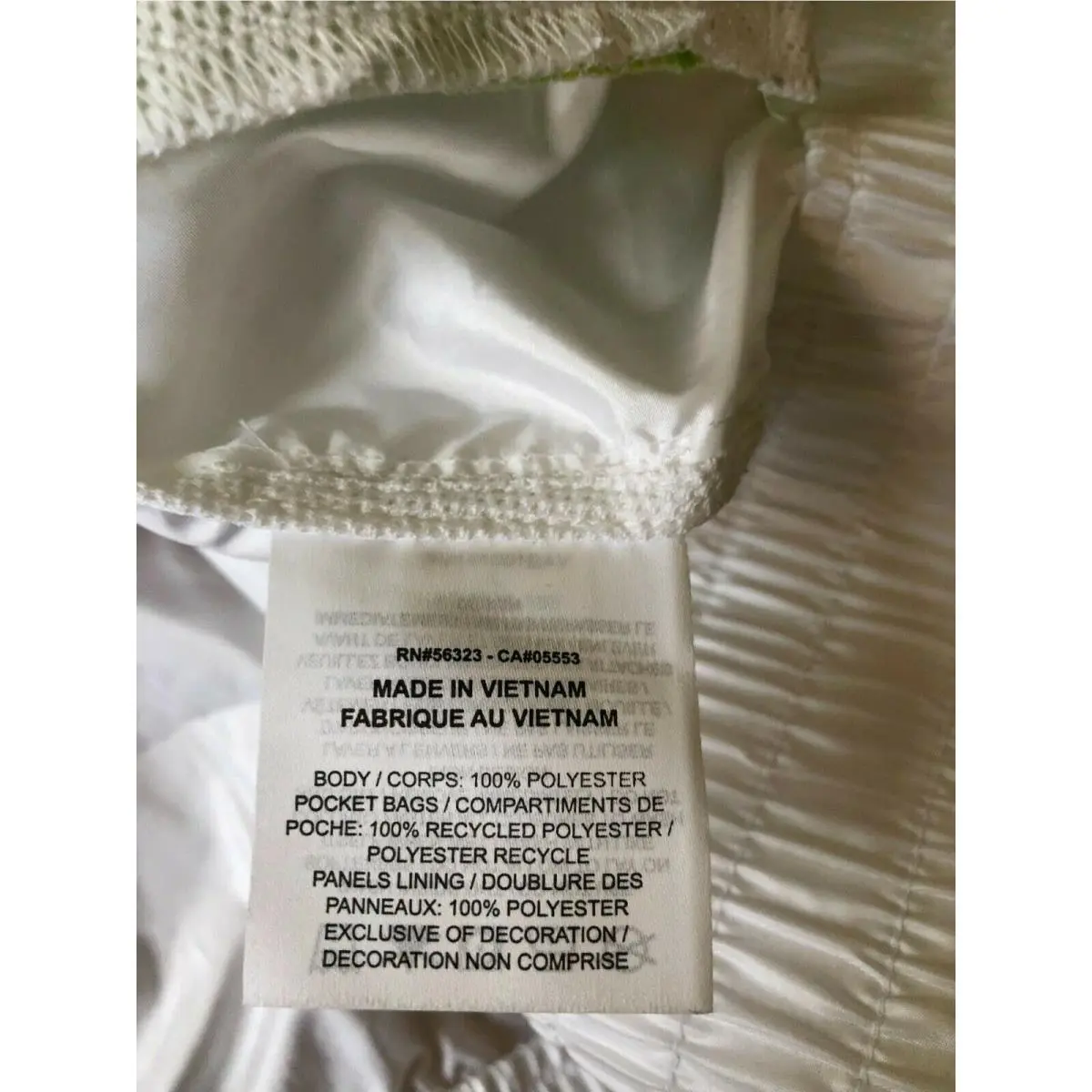 Nike clothing - Nike Women`s Sportswear NSW Woven Track Jacket - AR3025 100 - White (UPC: 192498307461) 10