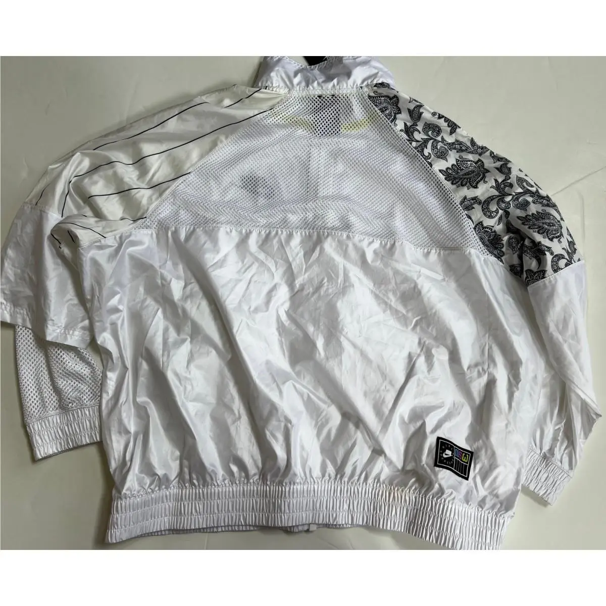 Nike clothing - Nike Women`s Sportswear NSW Woven Track Jacket - AR3025 100 - White (UPC: 192498307461) 0