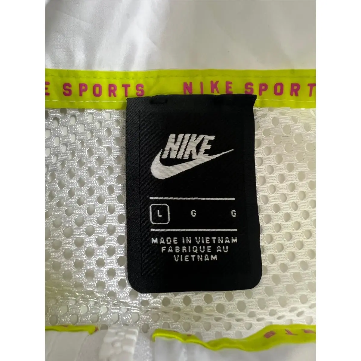 Nike clothing - Nike Women`s Sportswear NSW Woven Track Jacket - AR3025 100 - White (UPC: 192498307461) 2