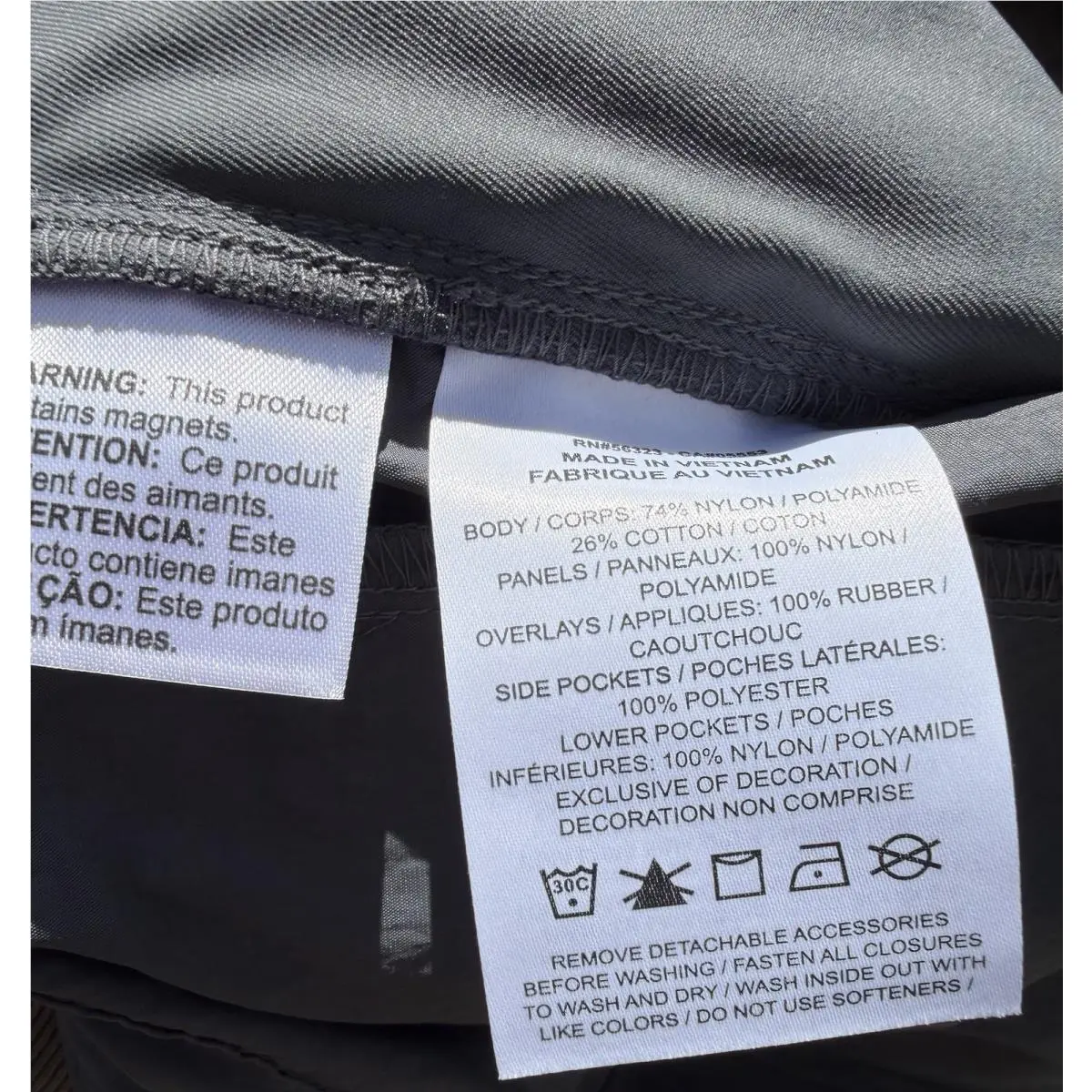 Nike clothing - Nike NRG ISPA MLLE Modular Shorts - FV4895-060 - Anthracite, Dark Grey & Black (UPC: 0197594534025) 13