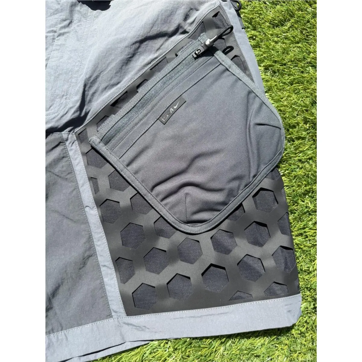 Nike clothing - Nike NRG ISPA MLLE Modular Shorts - FV4895-060 - Anthracite, Dark Grey & Black (UPC: 0197594534025) 5