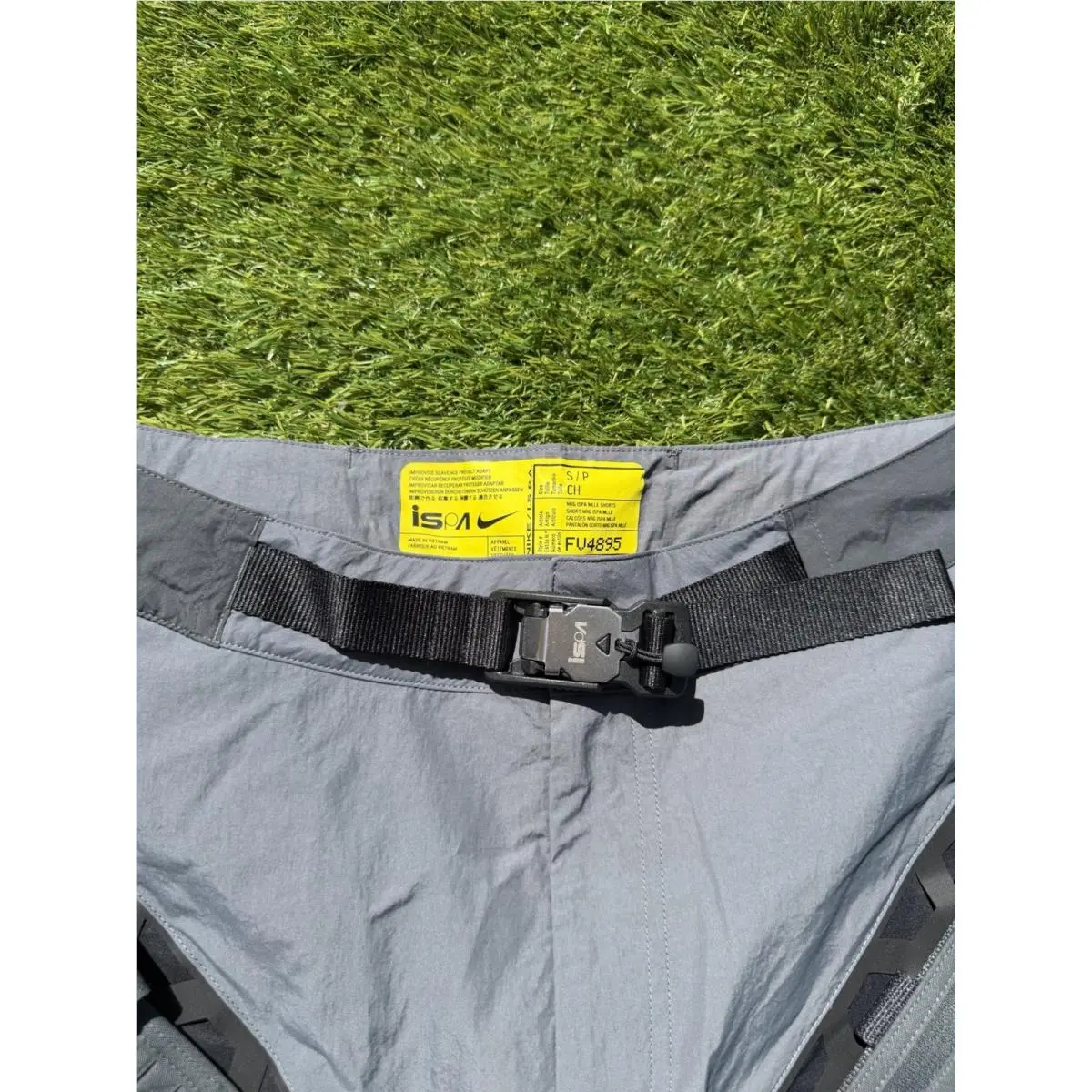 Nike clothing - Nike NRG ISPA MLLE Modular Shorts - FV4895-060 - Anthracite, Dark Grey & Black (UPC: 0197594534025) 7
