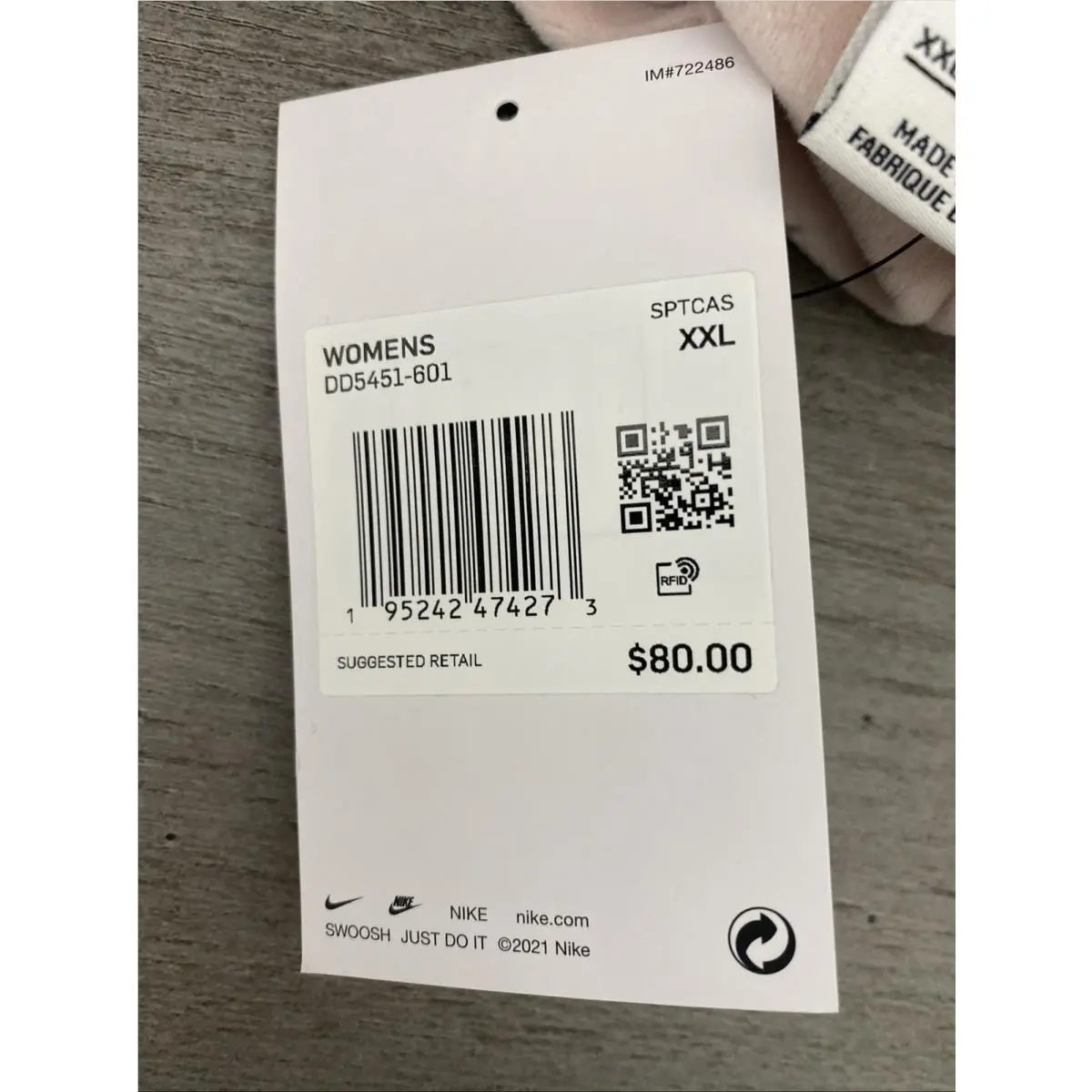 Nike clothing - DD5451601 - DD5451601 - Pink (UPC: 0195242474273) 8