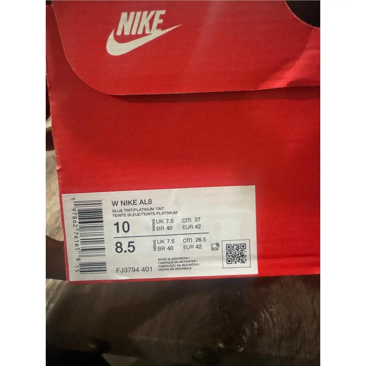 Nike shoes - Nike AL8 - Blue 1