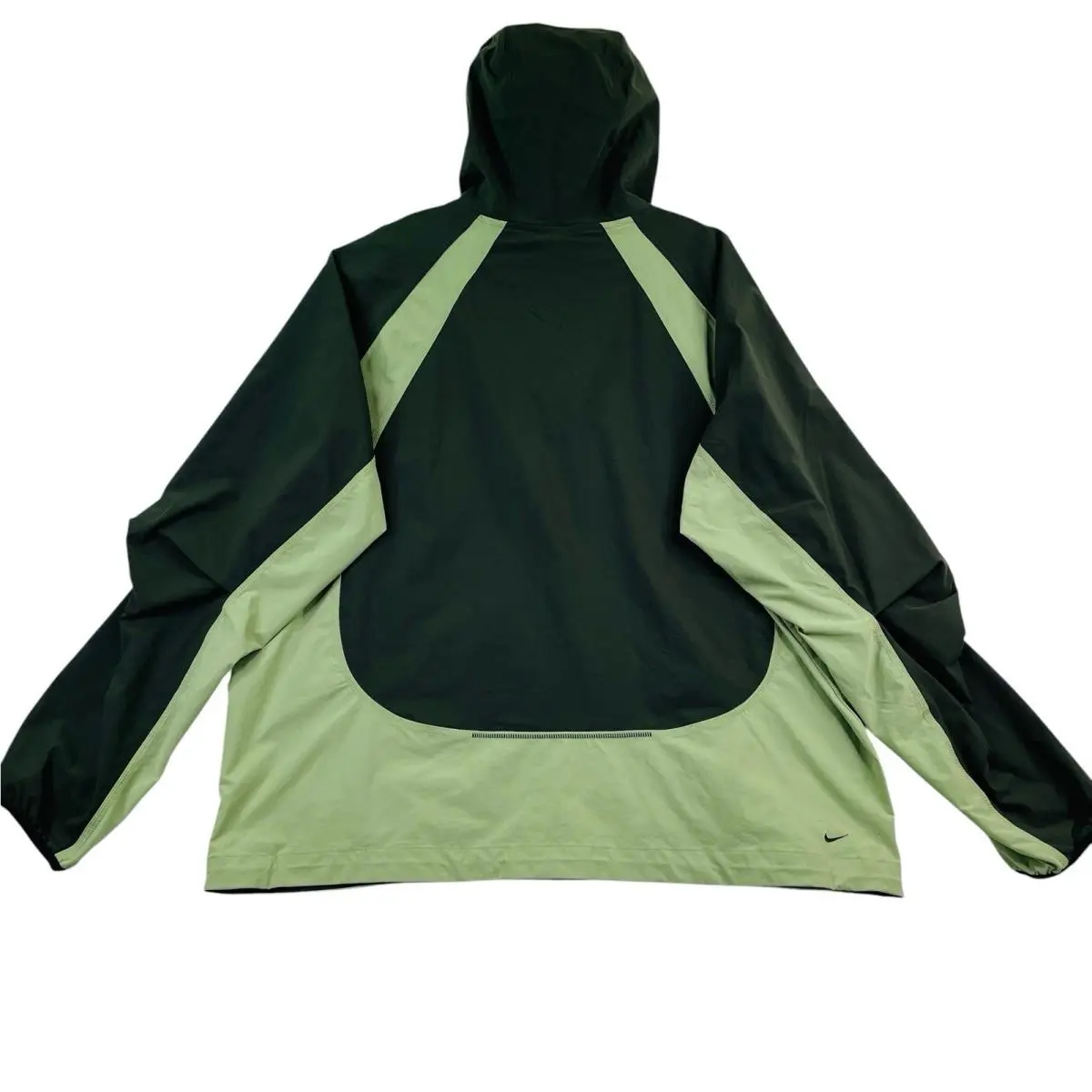 Nike clothing - Nike Tech Dri-FIT Woven Windrunner Colorblock Jacket - IH8461-355 - Black Green 12