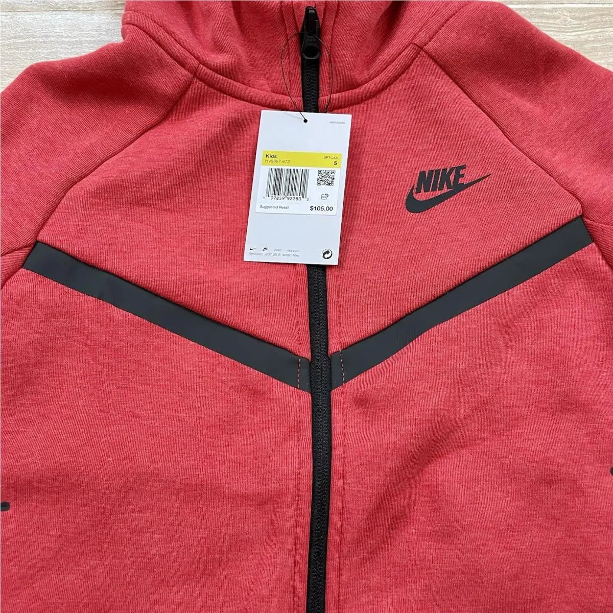 Nike clothing - HV5867-672 - HV5867-672 - Red / Navy Blue 5