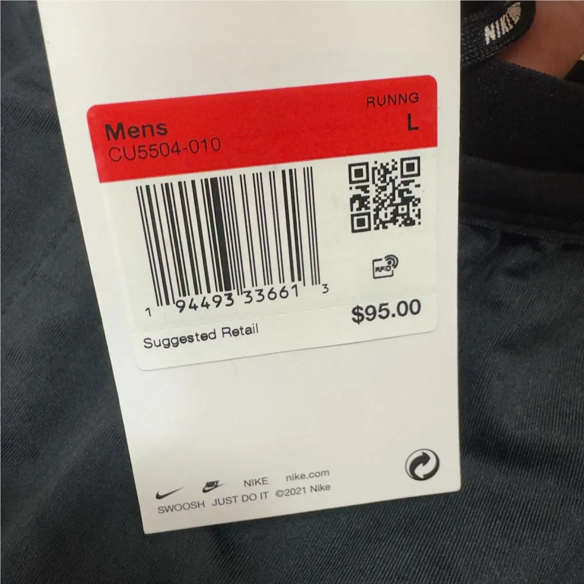 Nike clothing - CU5504-010 - CU5504-010 - Black (UPC: 194493336613) 5