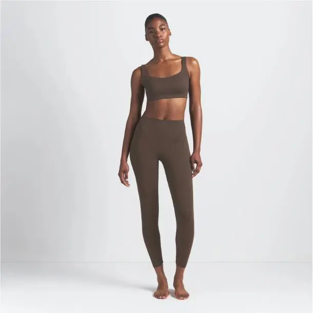 Nikeskims Matte Knee Gripper 26 Legging Dark Sepia Size S -SKM-13