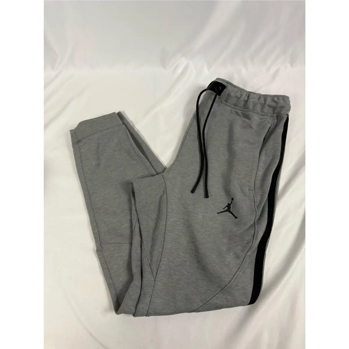 Nike Air Jordan Dri-fit Sport Air Fleece Pants Grey DV9785-063 Mens Size Small