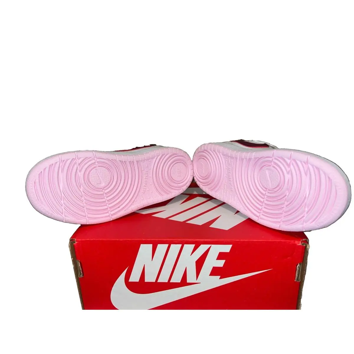 Nike shoes - Nike Court Borough - Court Borough - White / Beetroot 4