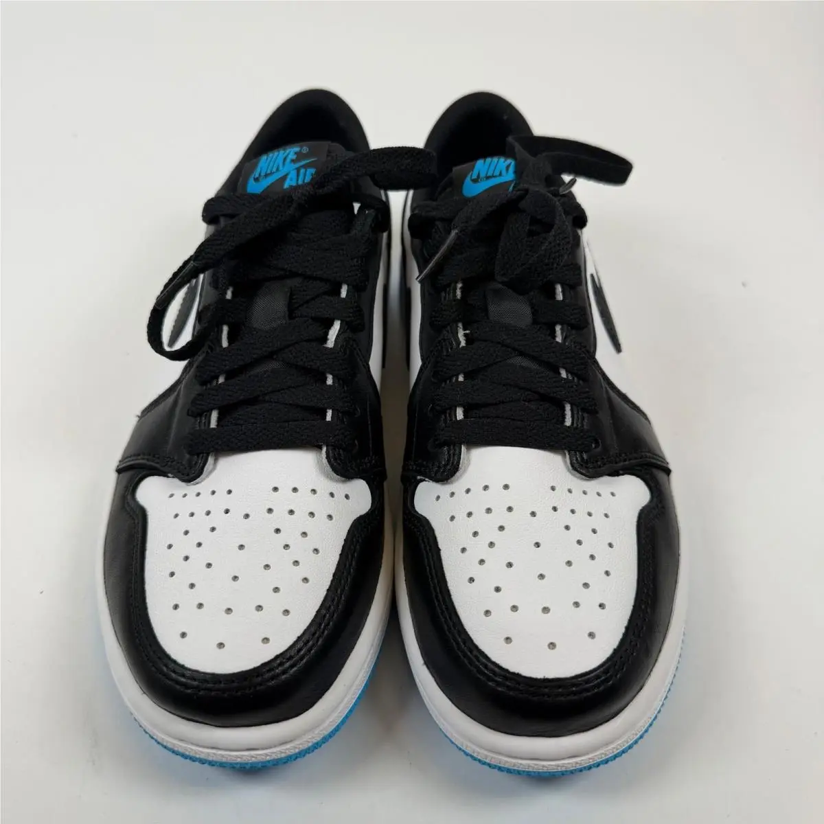 Nike shoes - Jordan 1 Retro Low OG Black Dark Powder Blue - Blue 2