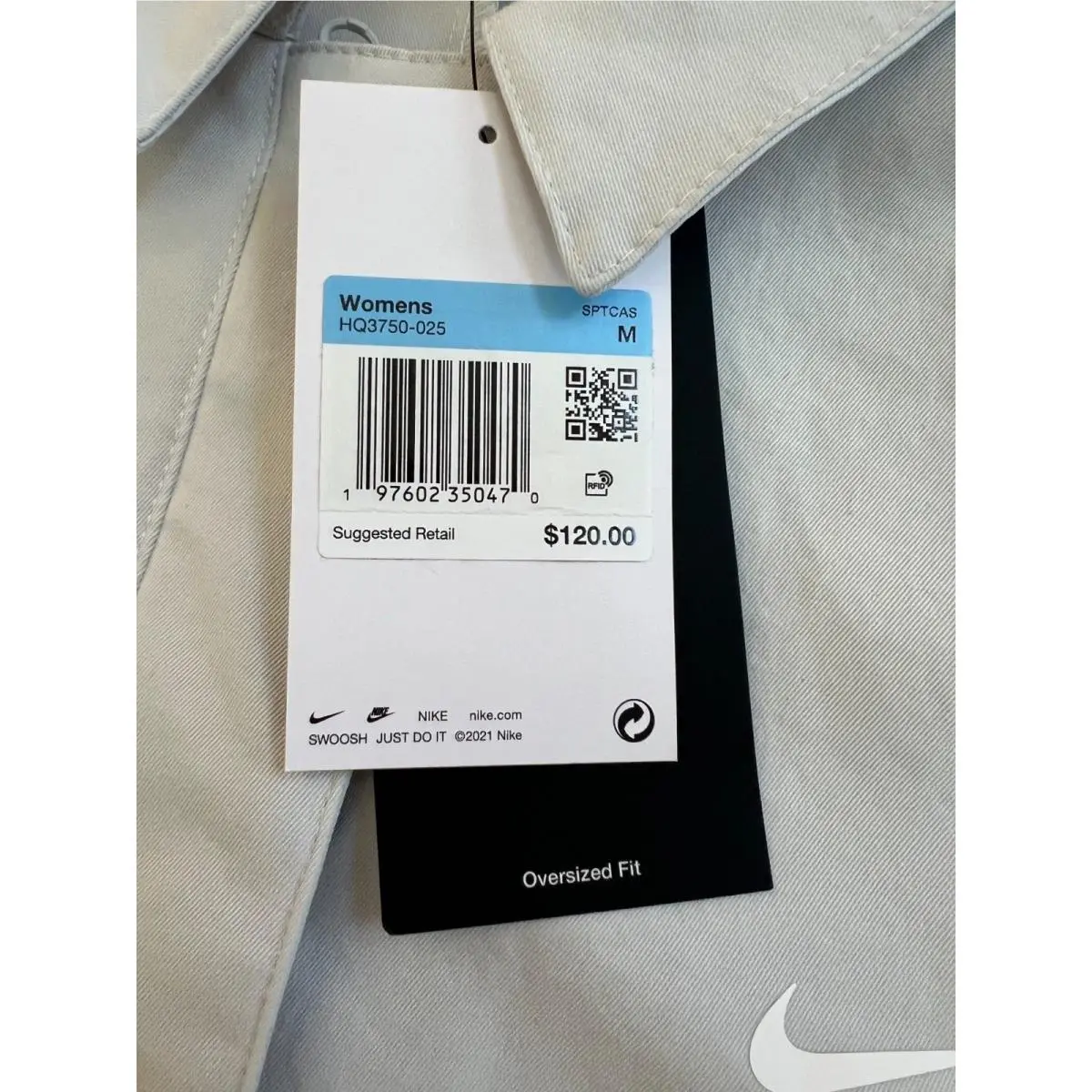 Nike clothing - Nike Dri-Fit - HQ3750-025 - Grey (UPC: 197602350470) 2