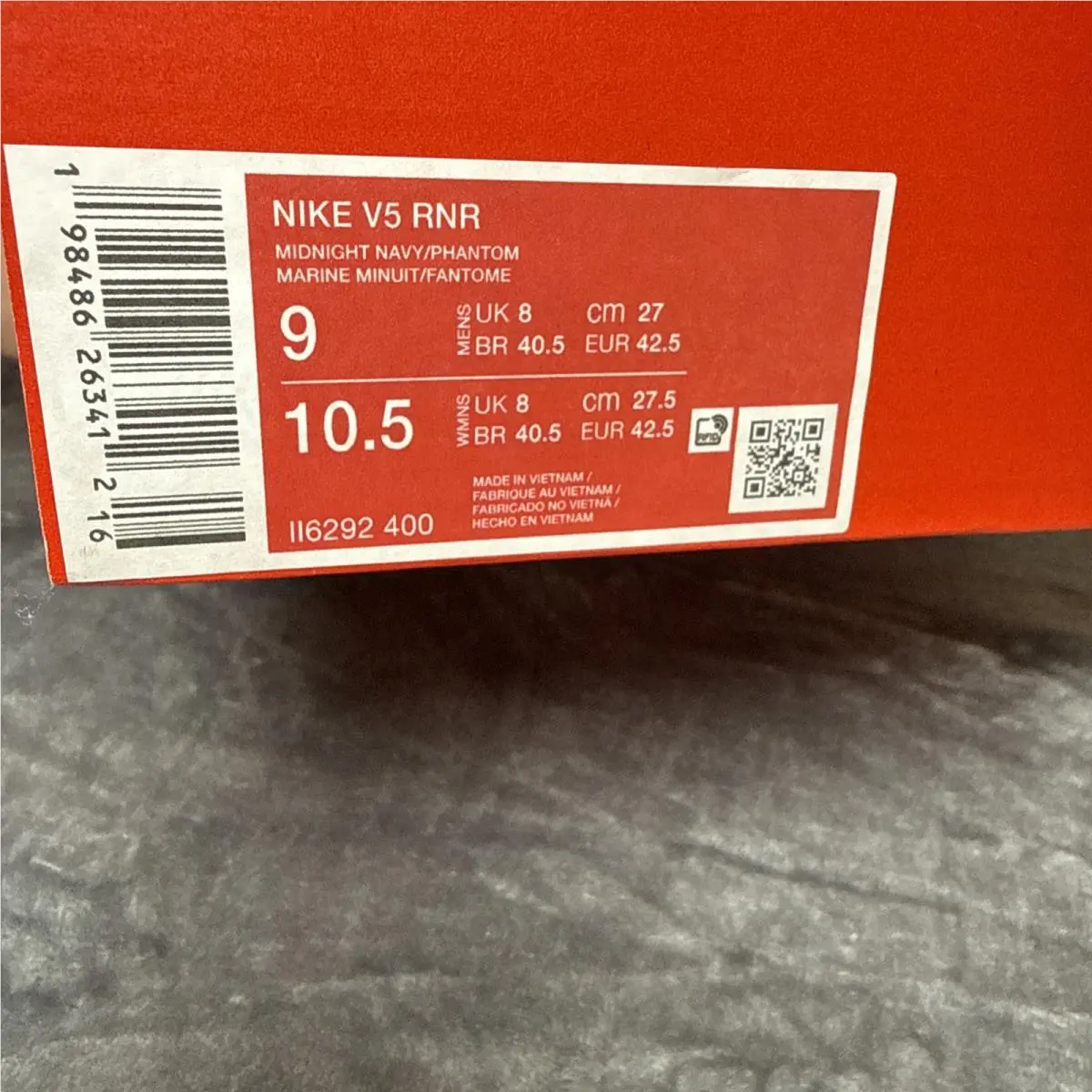 Nike shoes - Nike V5 RNR - RNR - II6292-400 - Blue 7