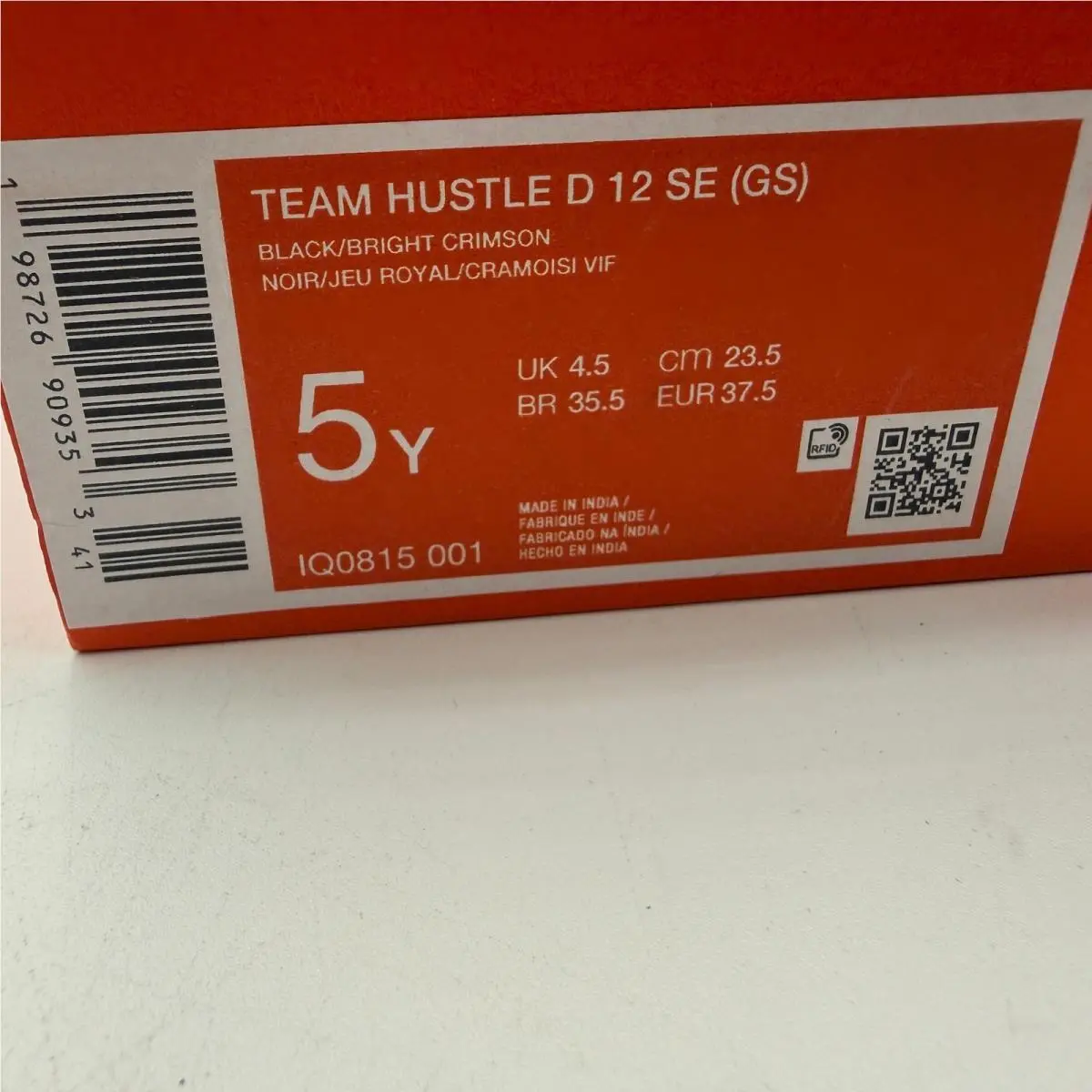 Nike shoes - Team Hustle D 12 SE - Black 0