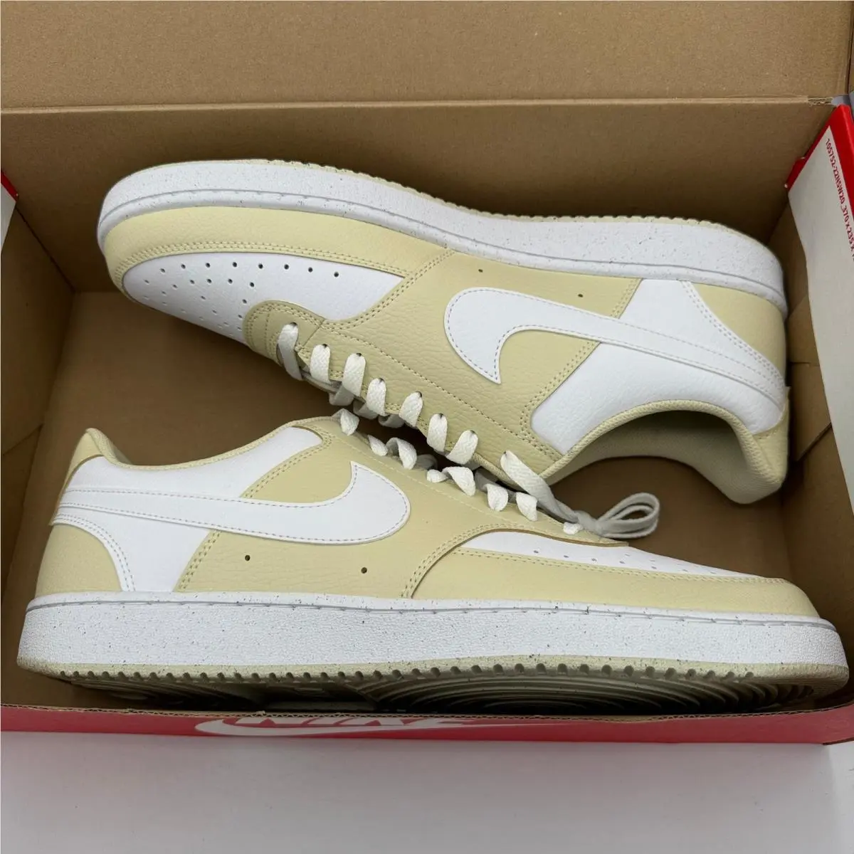 Nike shoes - Nike Court Vision Low Next Nature - Ivory 4