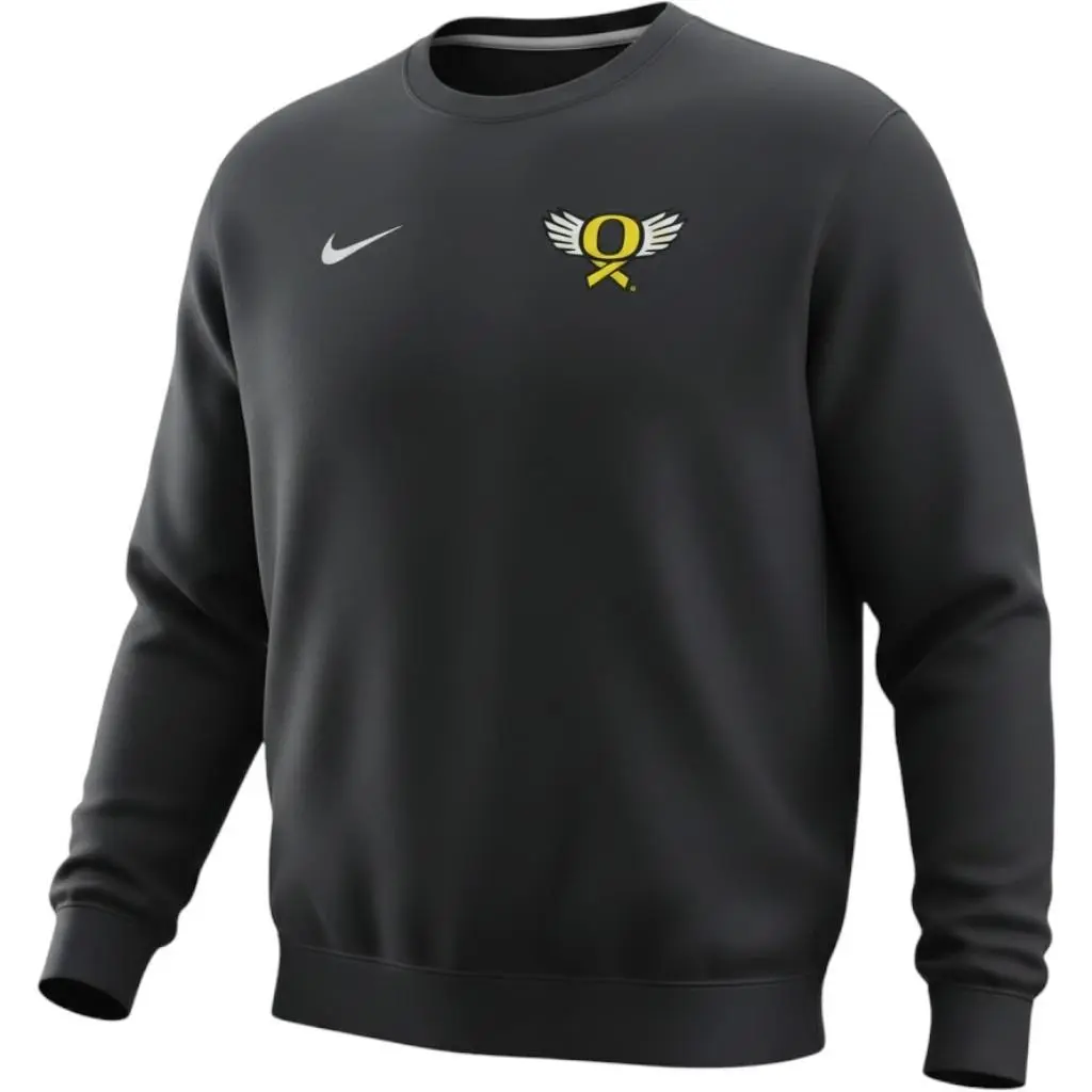 Nike Sweatshirt Men 3XL Black Oregon Ducks Flight + Fight Sweatshirt