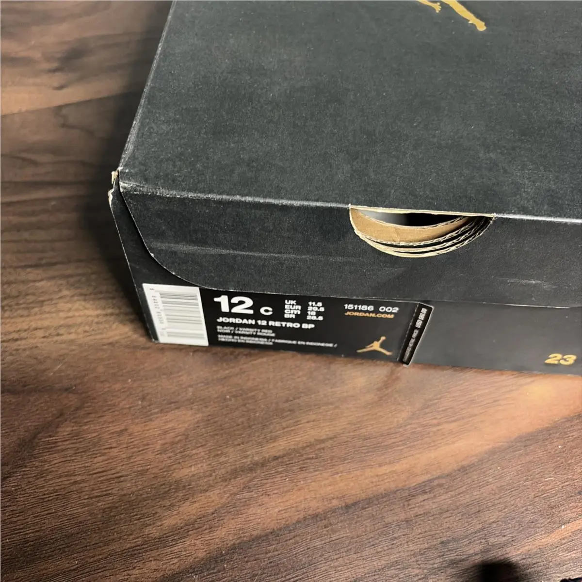 Nike shoes - Air Jordan 12 - Air - Black 7