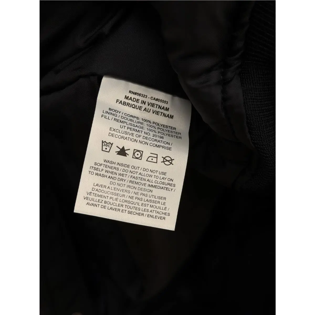 Nike clothing - Nike Air Varsity - Air Varsity - HJ0301 - Black 9