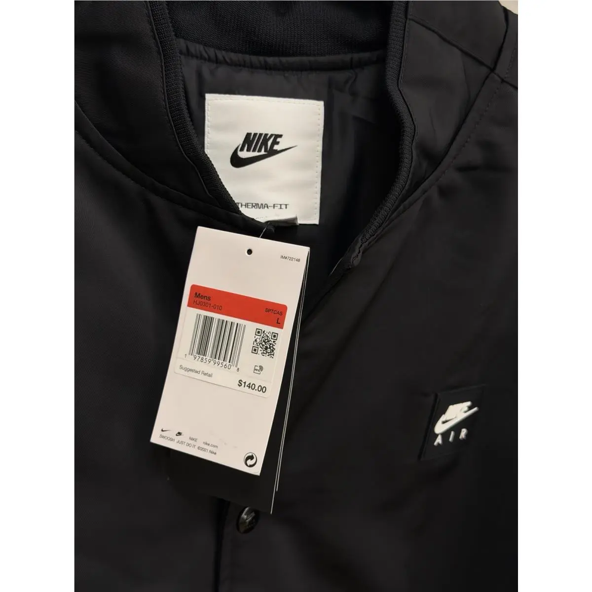 Nike clothing - Nike Air Varsity - Air Varsity - HJ0301 - Black 3