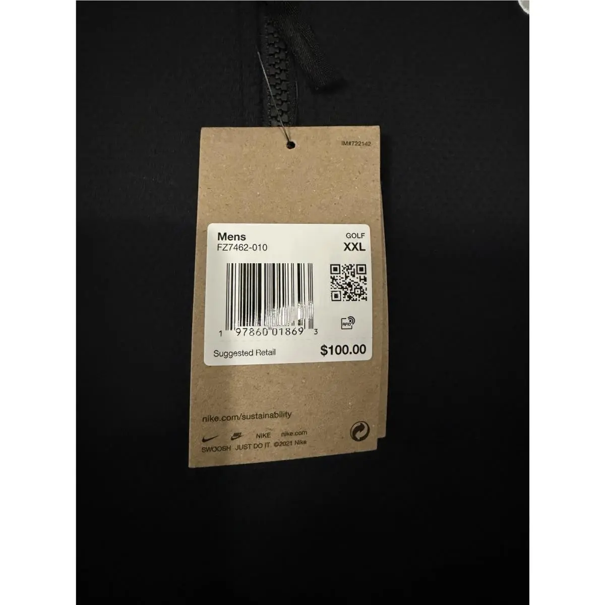 Nike clothing - FZ7462010 - FZ7462010 - Black 0