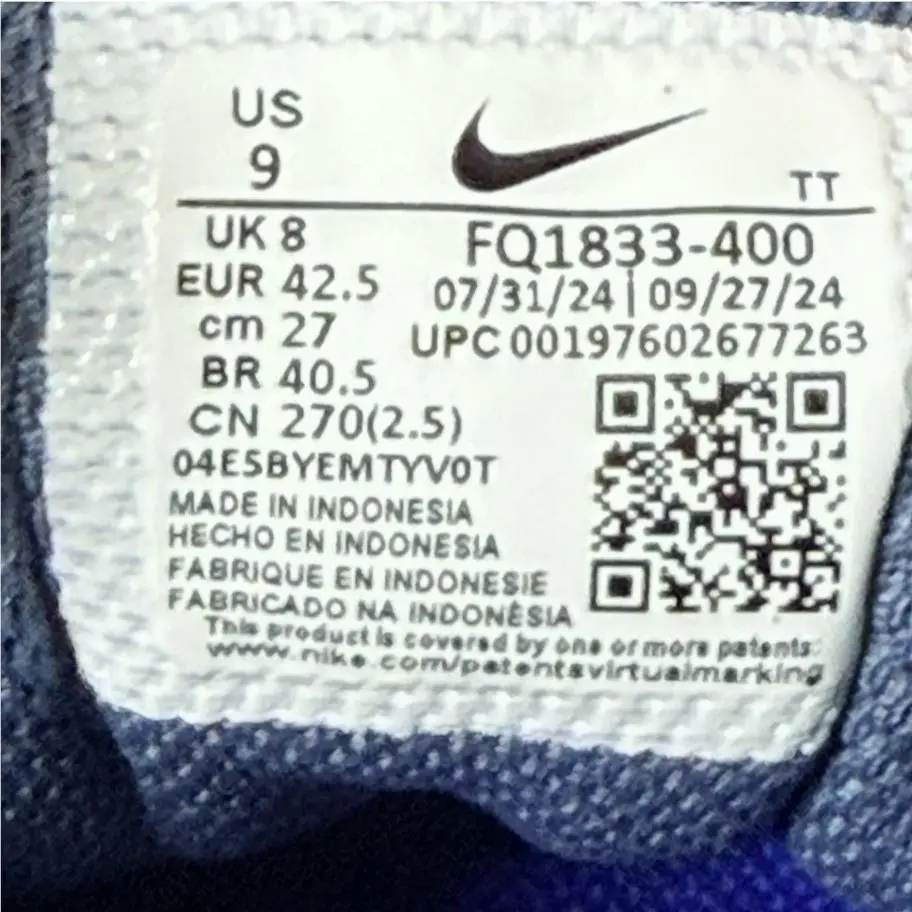 Nike shoes - Nike Air Max Alpha Trainer 6 - FQ1833-400 - Diffuser Blue / Hyper Royal (UPC: 197602677263) 8