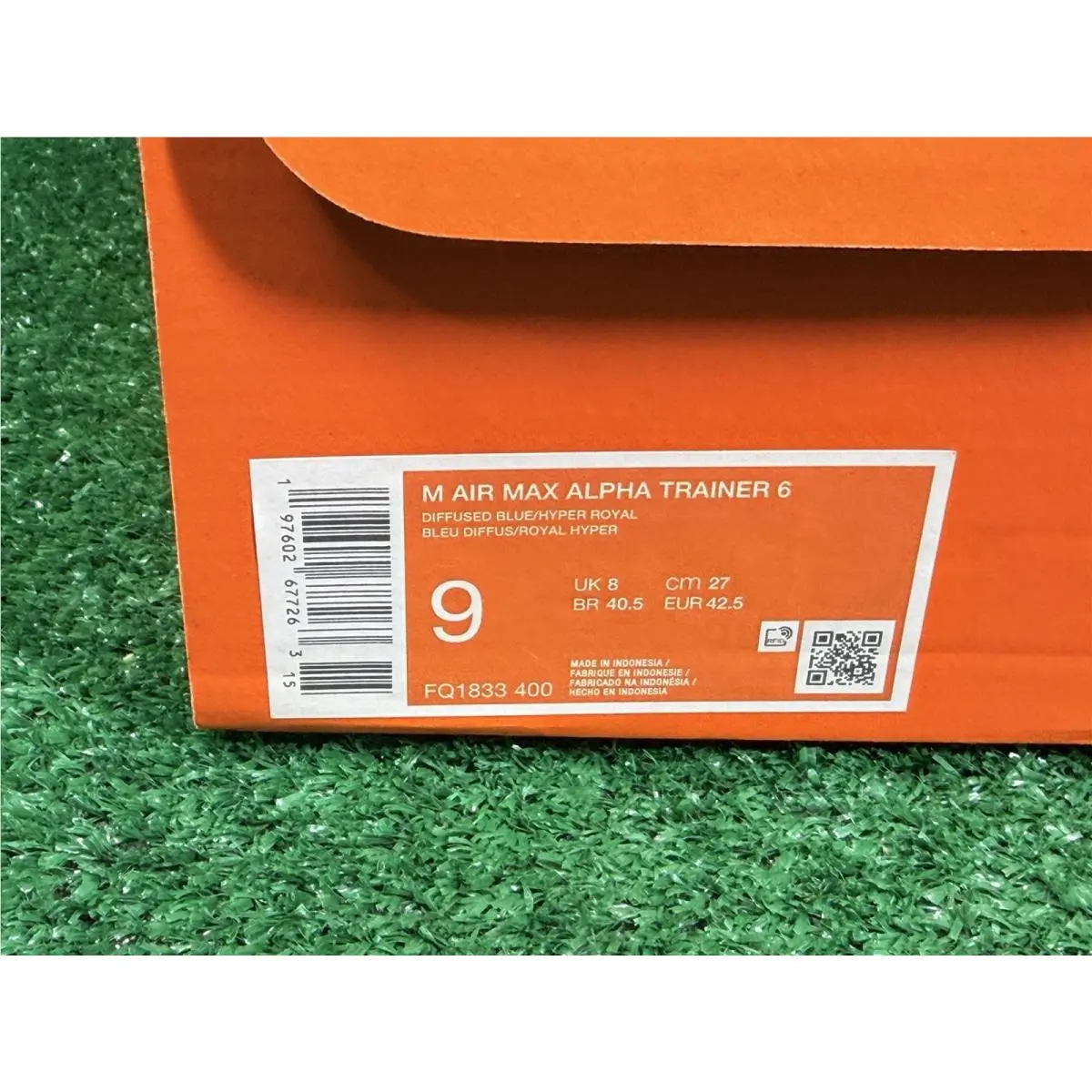 Nike shoes - Nike Air Max Alpha Trainer 6 - FQ1833-400 - Diffuser Blue / Hyper Royal (UPC: 197602677263) 10