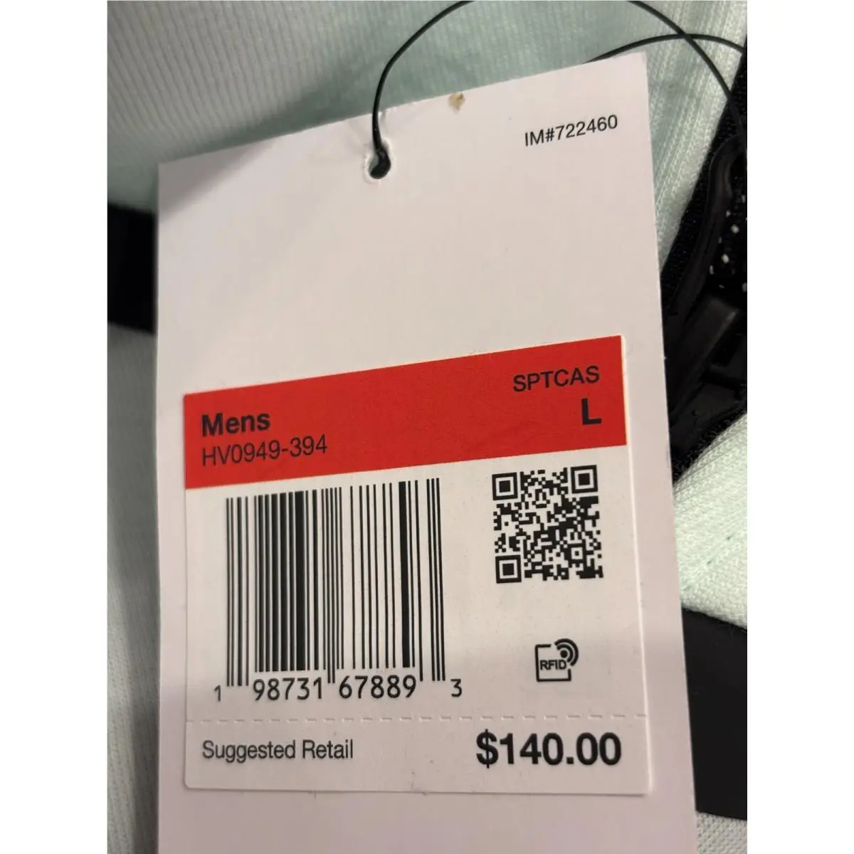Nike clothing - Mint / Grey-Black (UPC: 198731678893) 3