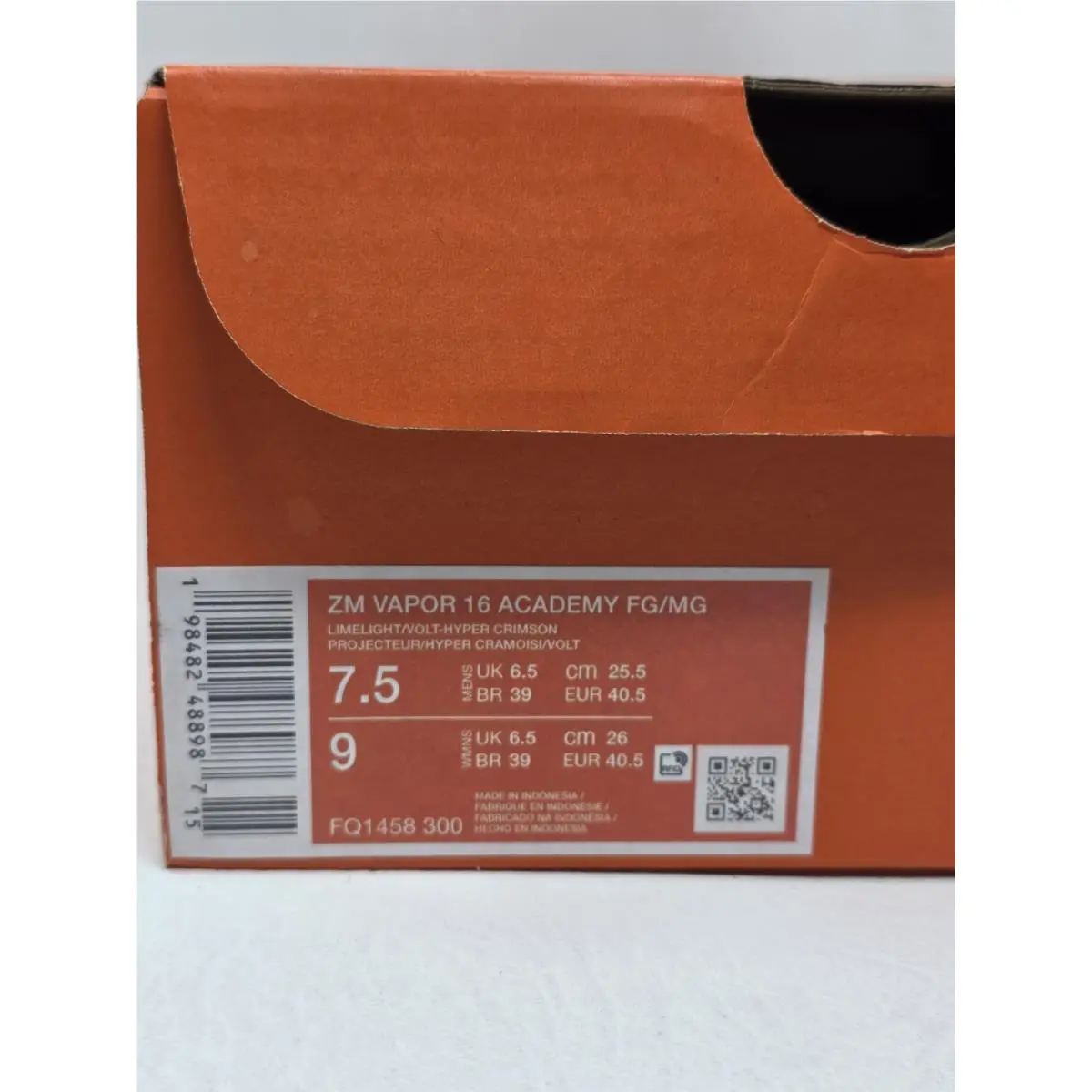 Nike shoes - Nike Mercurial Air Zoom - Mercurial Air Zoom - FQ1458-300 - Volt, Black, Orange 1