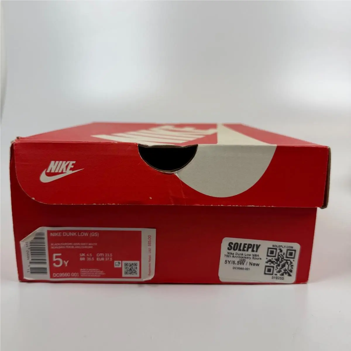 Nike shoes - Nike Dunk Low NBA 75th Anniversary Spurs - Black 7
