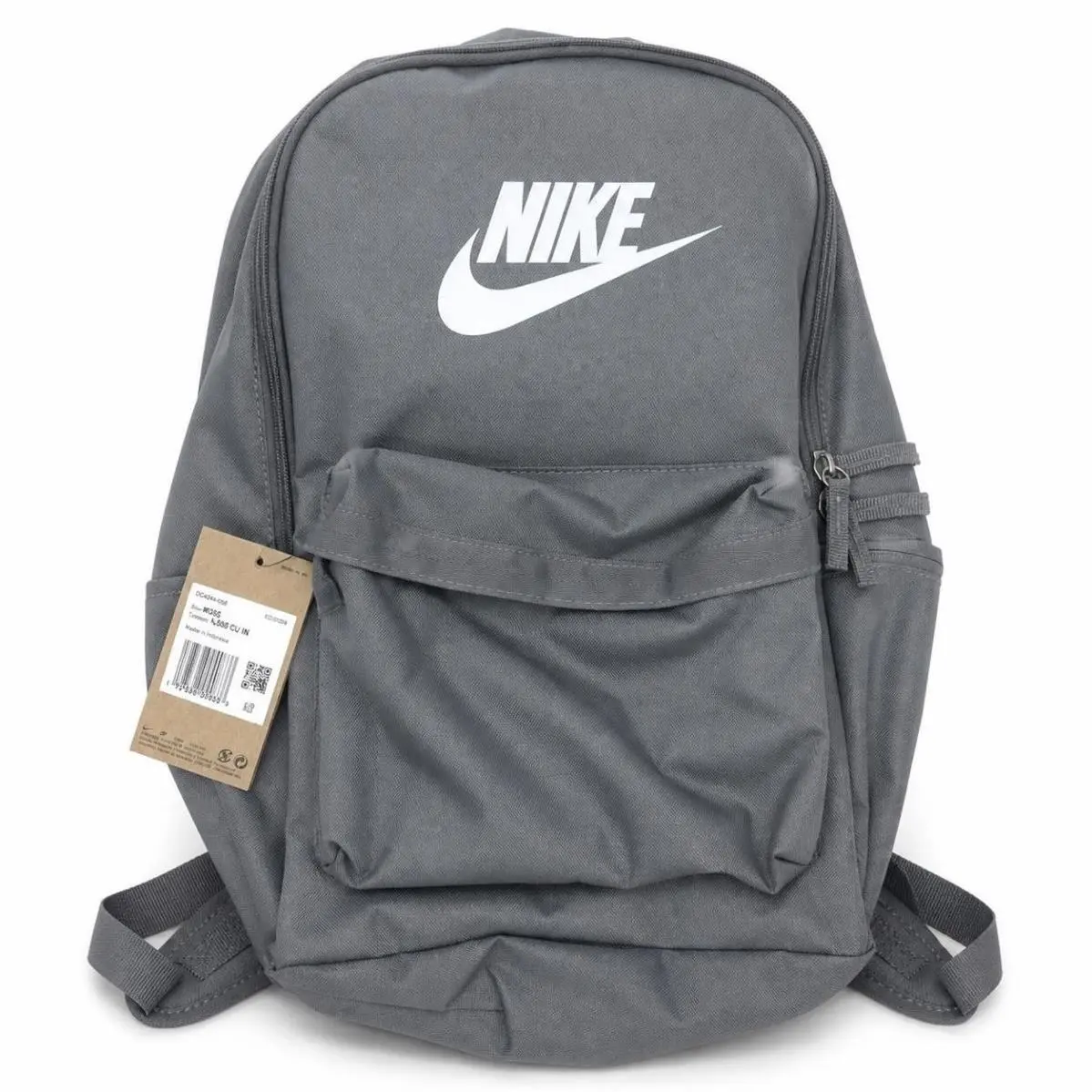 Nike Heritage Backpack DC4244-063 Smoke Grey White One Size Unisex