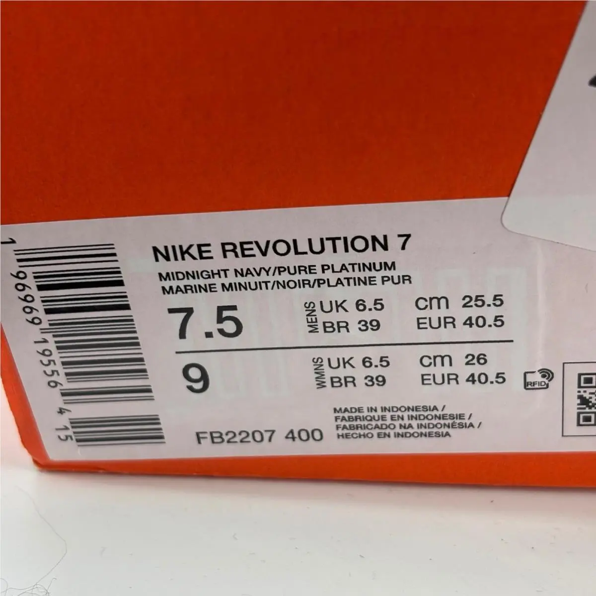 Nike shoes - Revolution 7 - Revolution - Blue 6