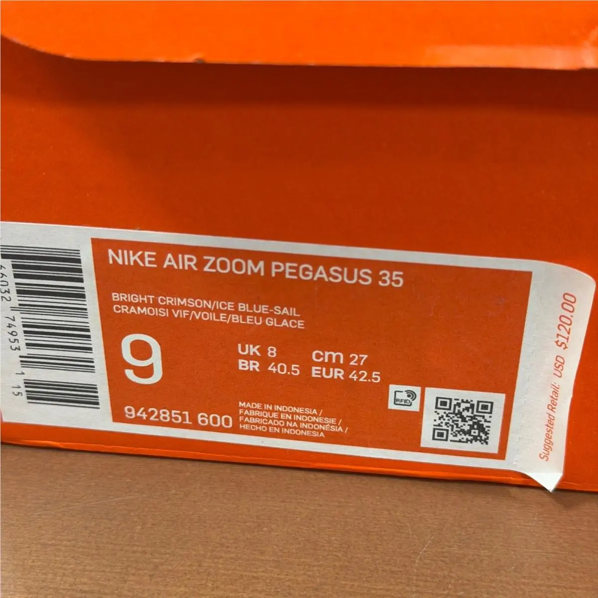 Nike shoes - Nike Air Zoom Pegasus 35 - Multicolor 8