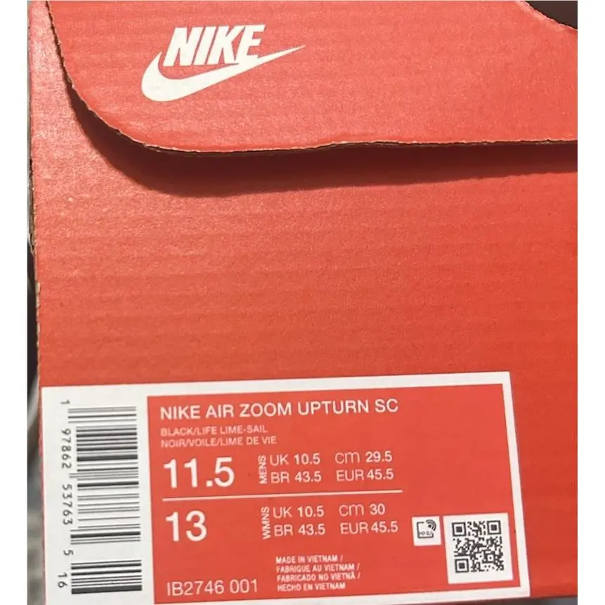 Nike shoes - Nike Air Zoom Upturn - Air Zoom Upturn - IBM2746-001 - Black (UPC: 0197862537635) 14