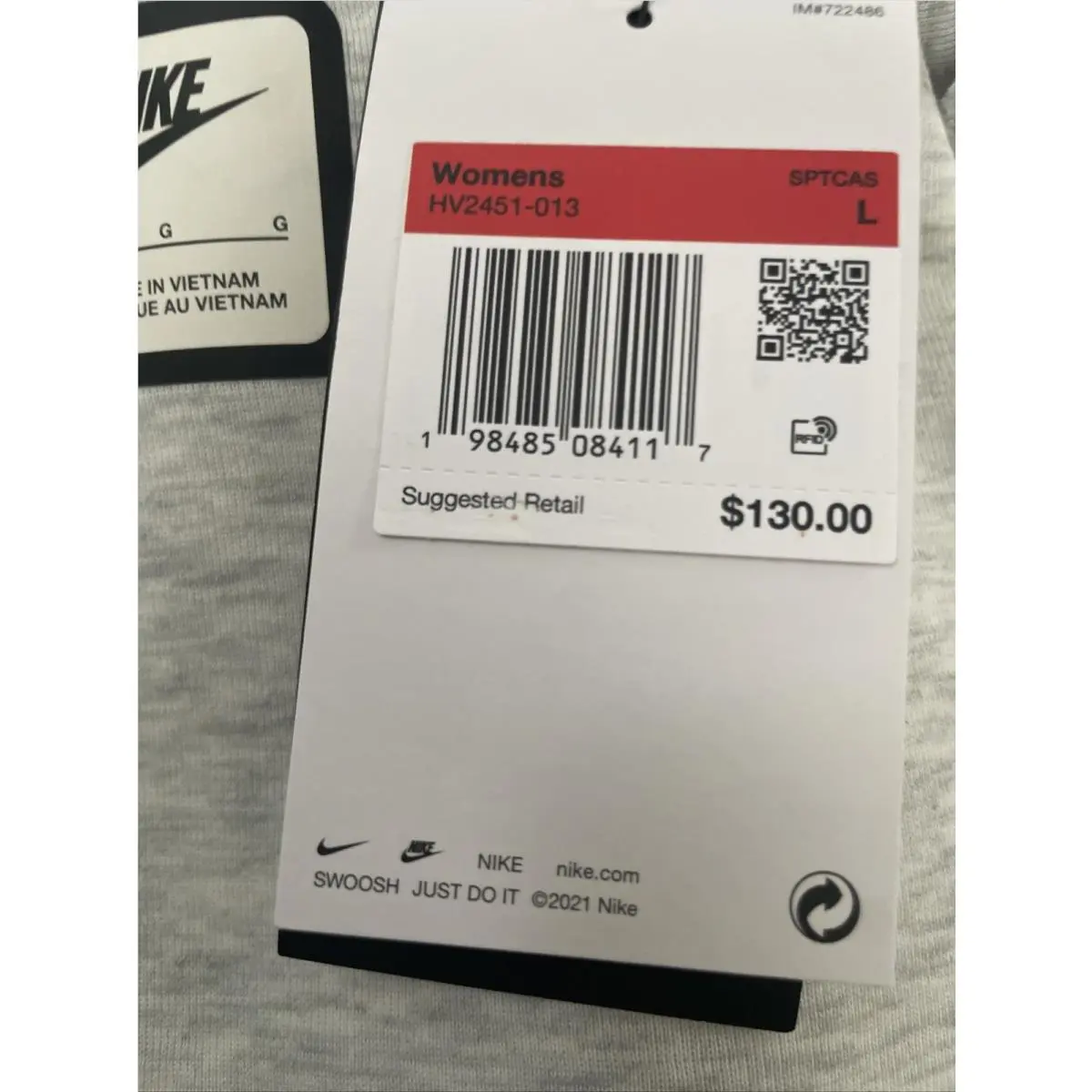 Nike clothing - Gray (UPC: 0198485084117) 3