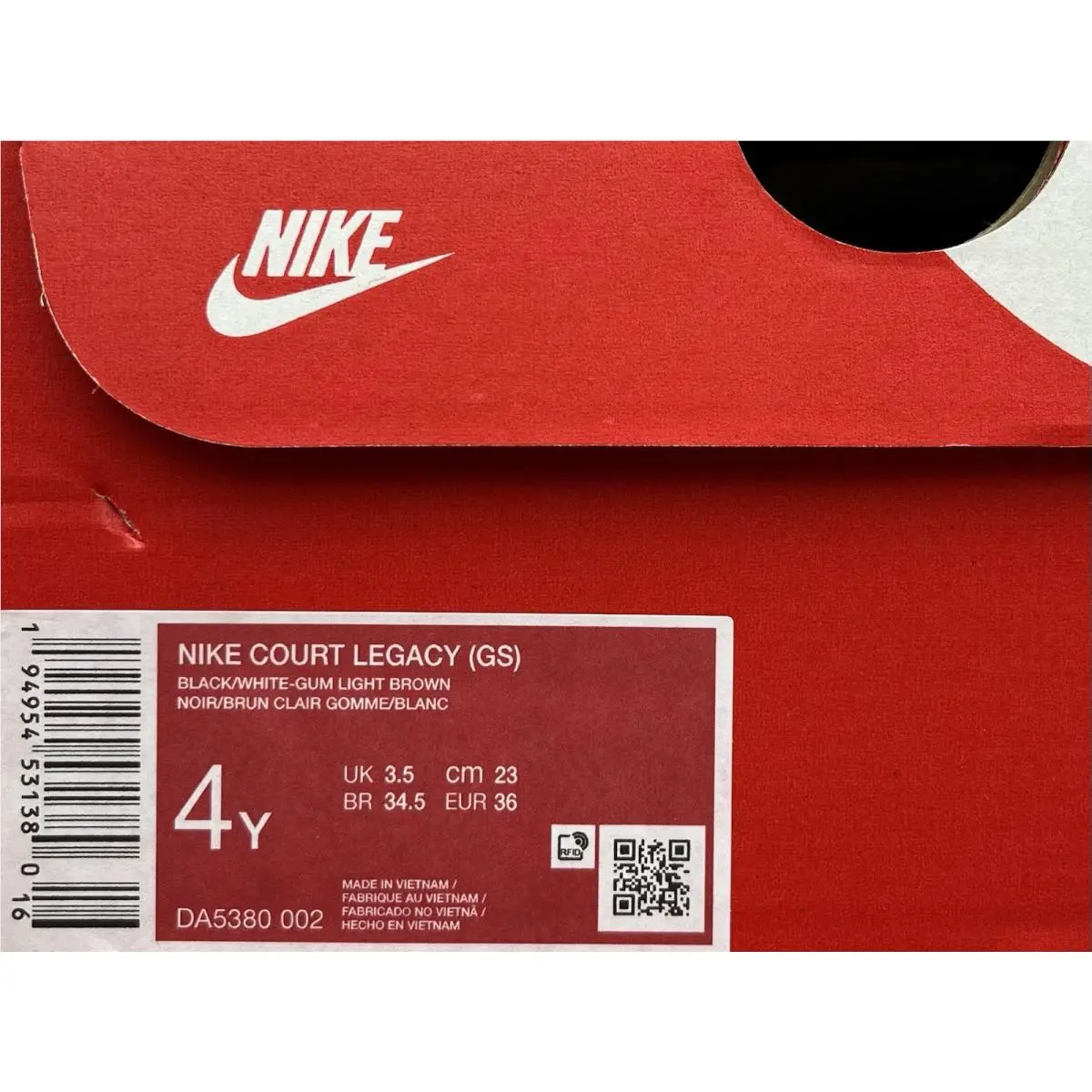 Nike shoes - Nike Court Legacy - Court Legacy - Black (UPC: 194954531380) 8
