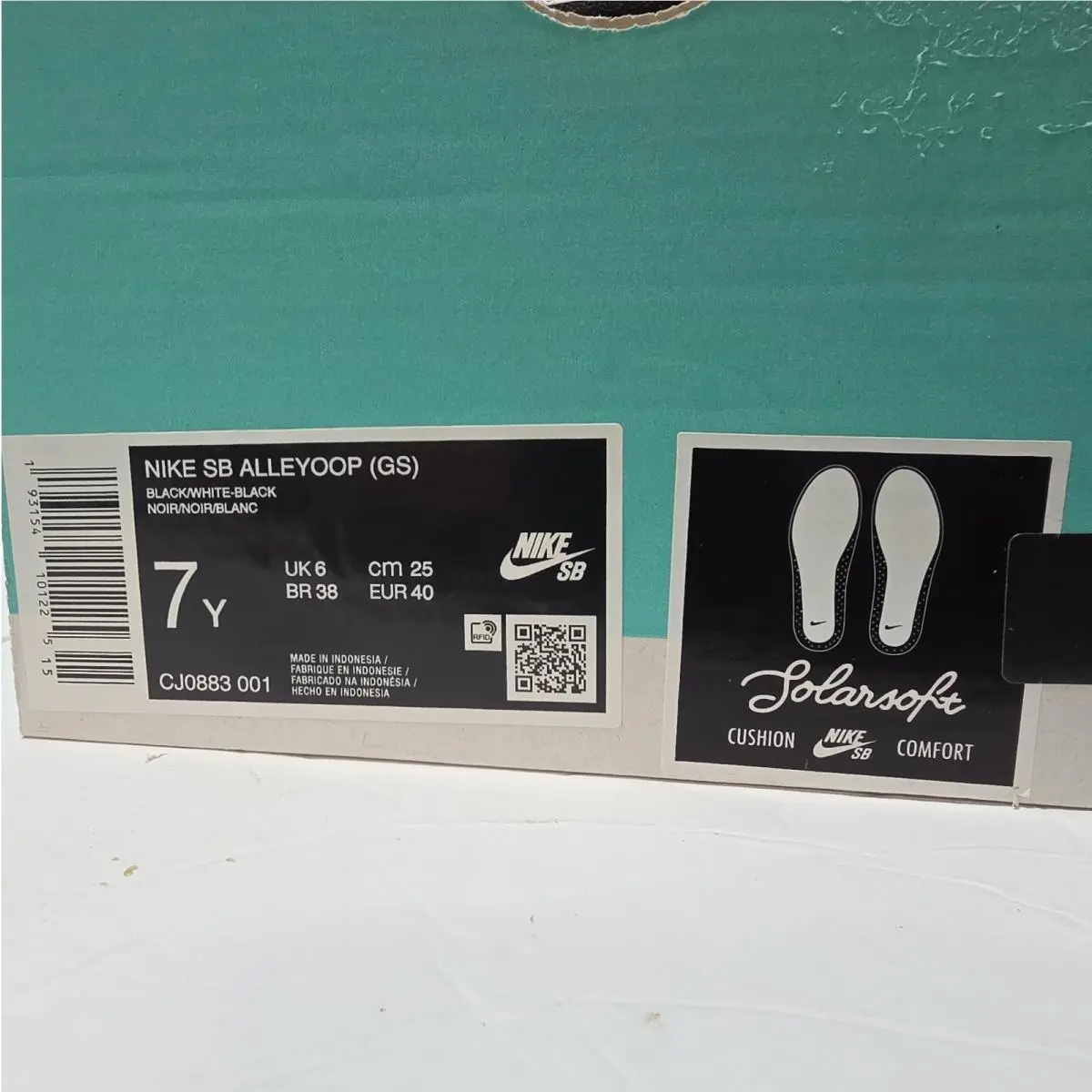 Nike shoes - Nike Alleyoop - Alleyoop - Black (UPC: 193154101225) 0
