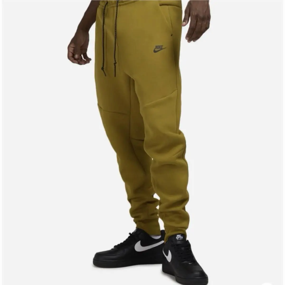 Nike Tech Fleece Jogger Sweatpants HV0959-352 Ochre Mustard Gold Men’s Large