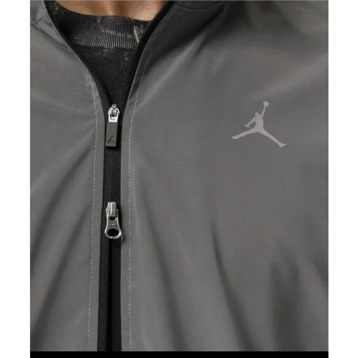 Nike clothing - Nike Air Jordan Brooklyn Hike Mike - Silver (UPC: 198726562374) 2