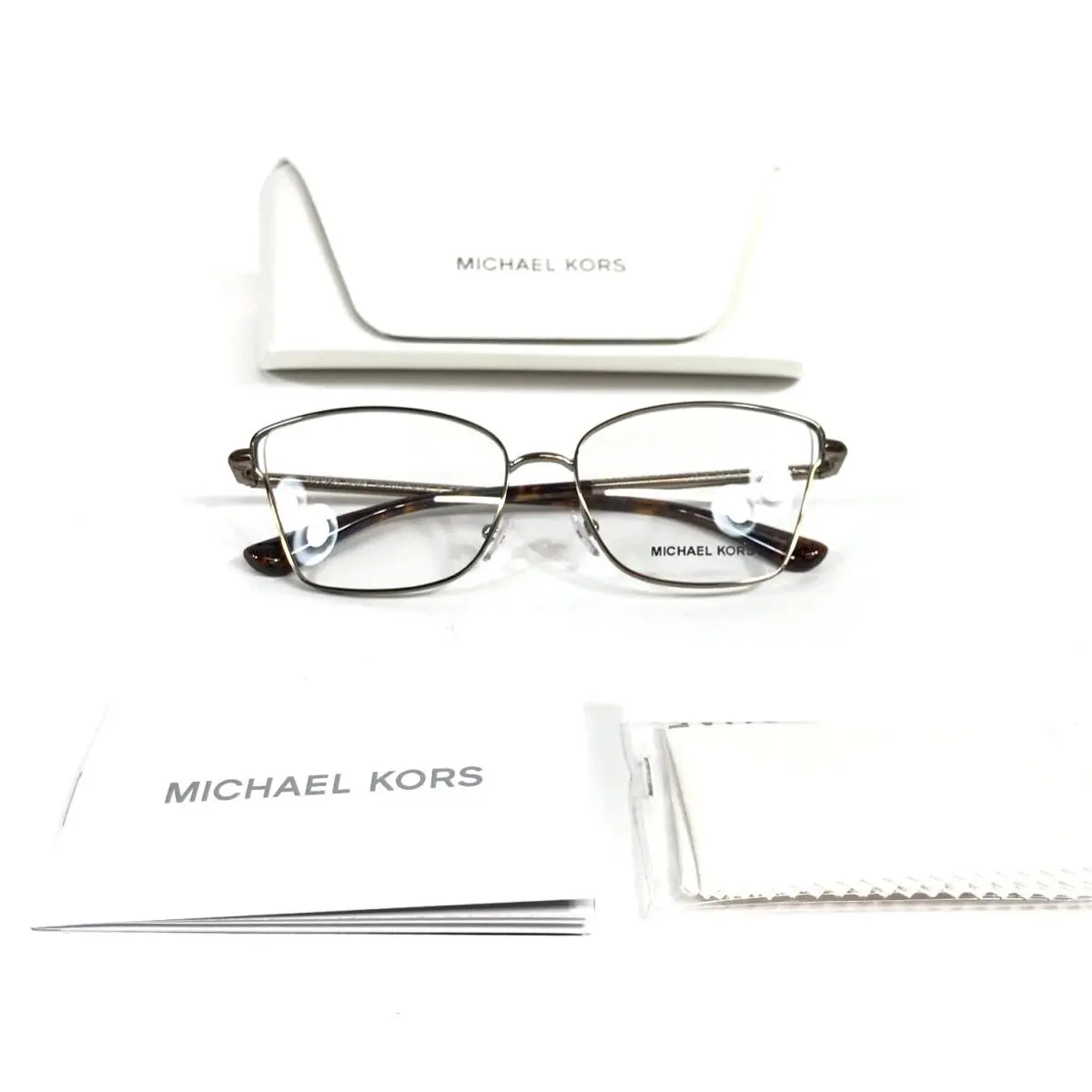 Michael Kors Eyeglasses Frames MK3063 Radda 1213 Light Gold Mink 55-15-140