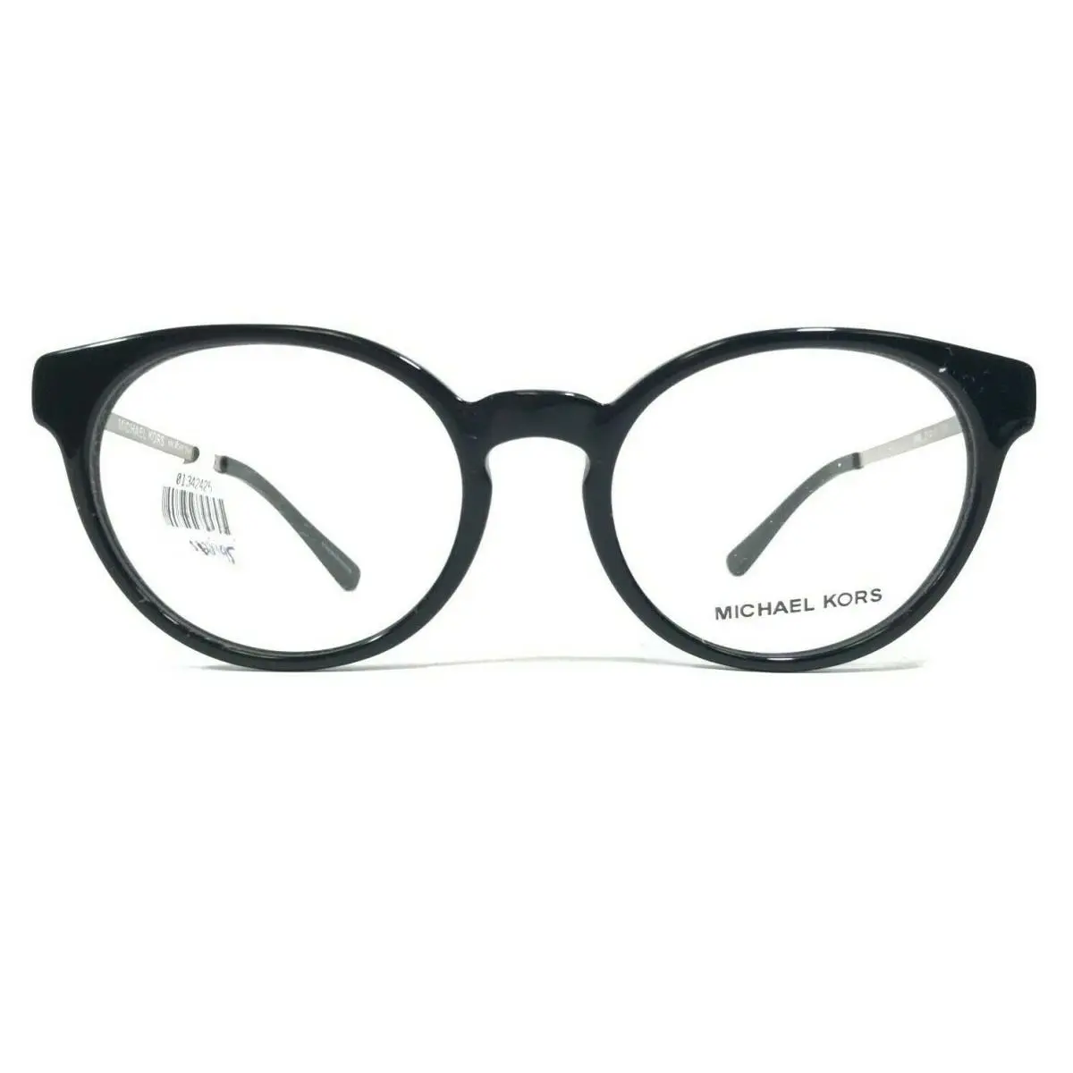 Michael Kors Eyeglasses Frames MK4048 Kea 3163 Black Silver Round 51-19-135
