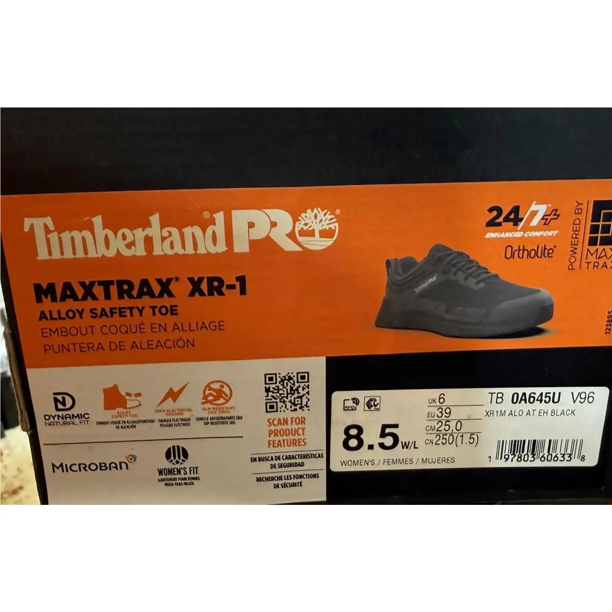 Timberland shoes - Timberland Pro XR-1 - Pro - TB0A645UV96 - Black 2