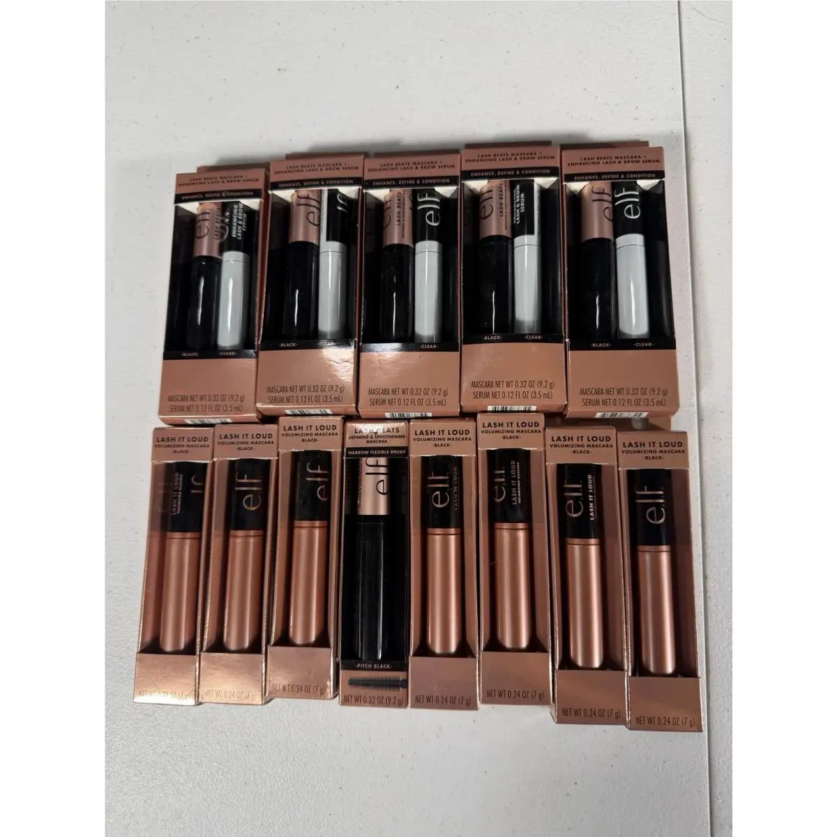 E.l.f. Mascara Lot of 13 Lash Beats + Lash It Loud