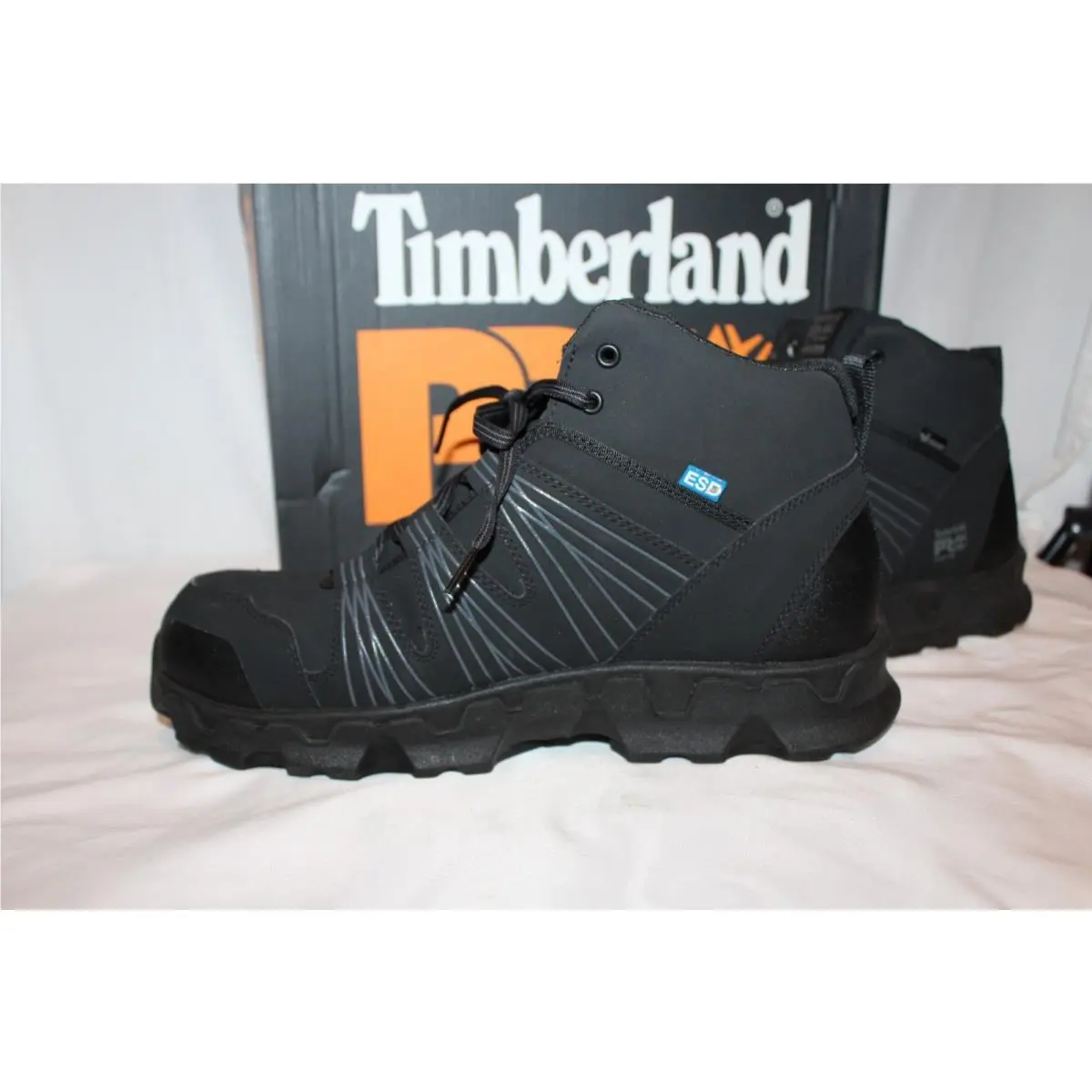 Timberland shoes - Timberland Pro Powertrain Sport Alloy Safety Toe - A176A - Black 5