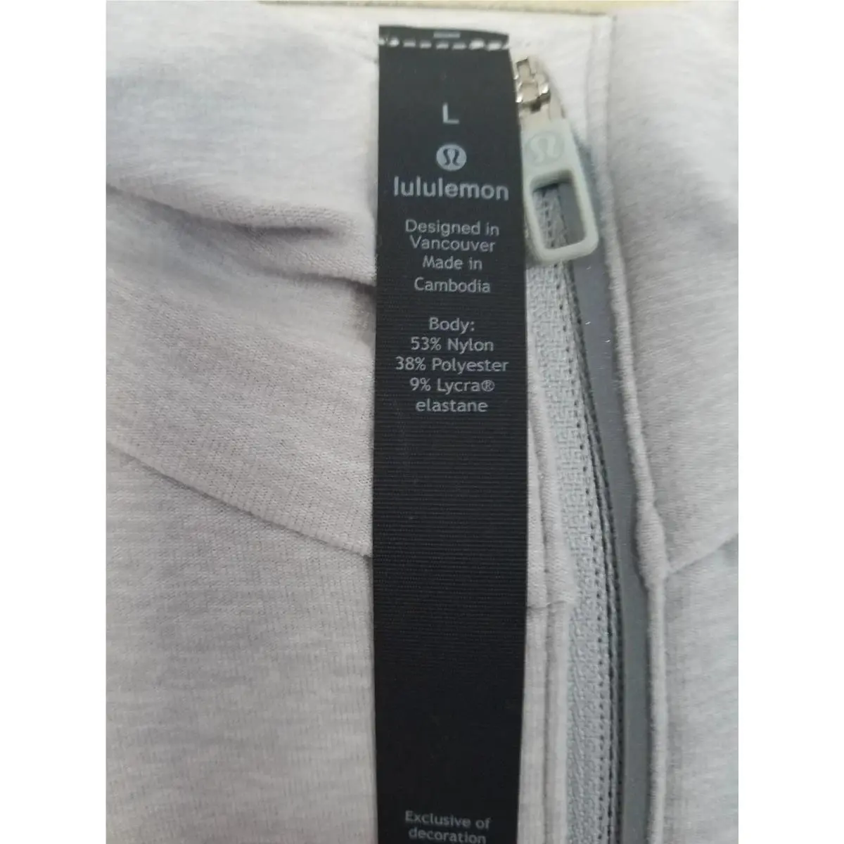 Lululemon clothing - Surge - Surge - Gray 4