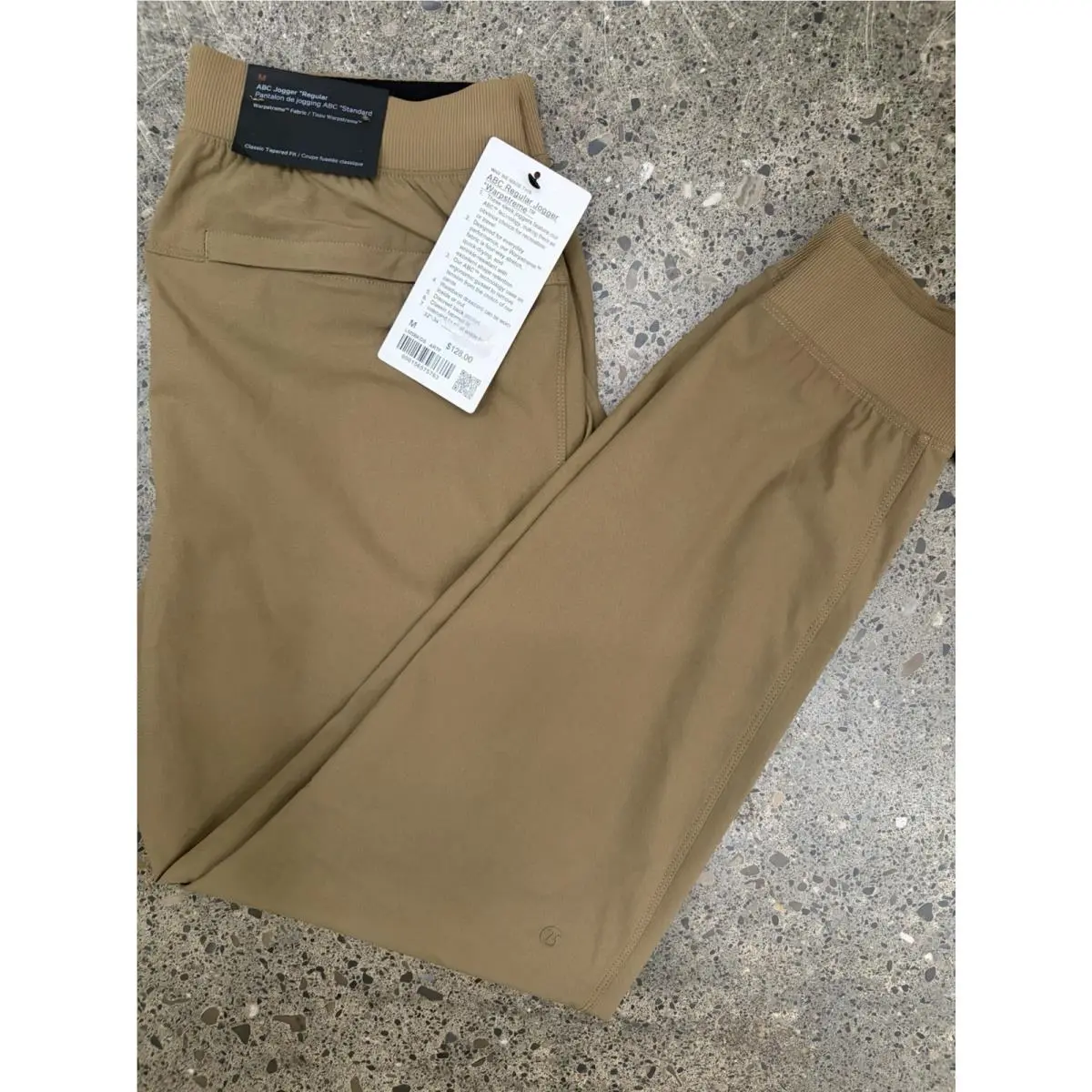 Lululemon Abc Jogger 30 Pants - Men`s Medium - Artifact Brown
