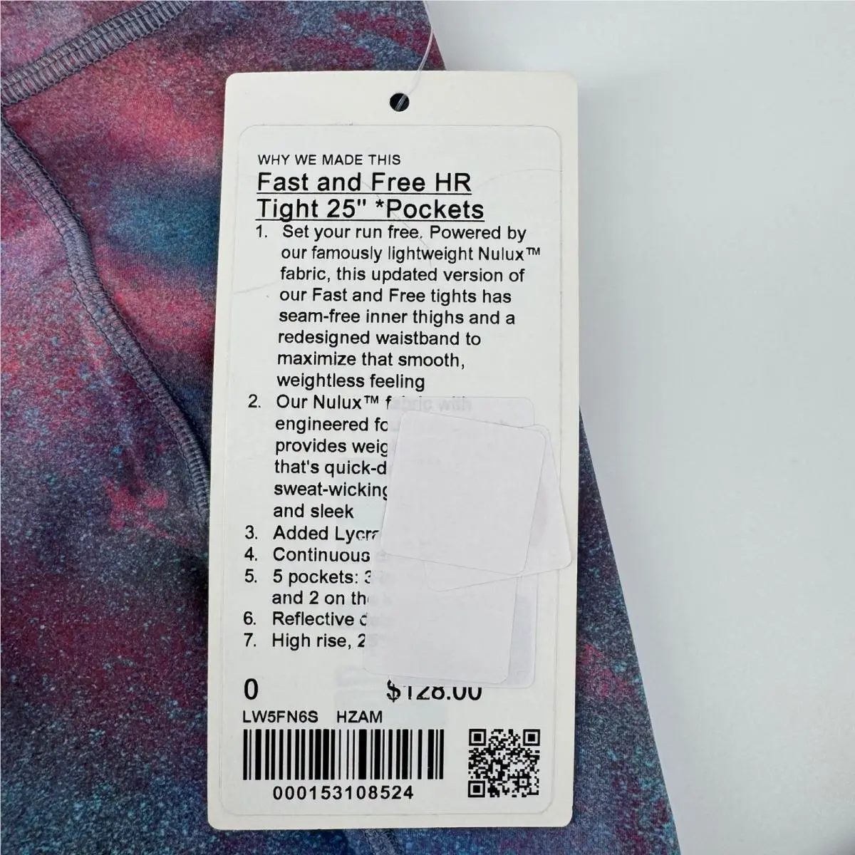 Lululemon clothing - Fast and Free HR Tight 25
